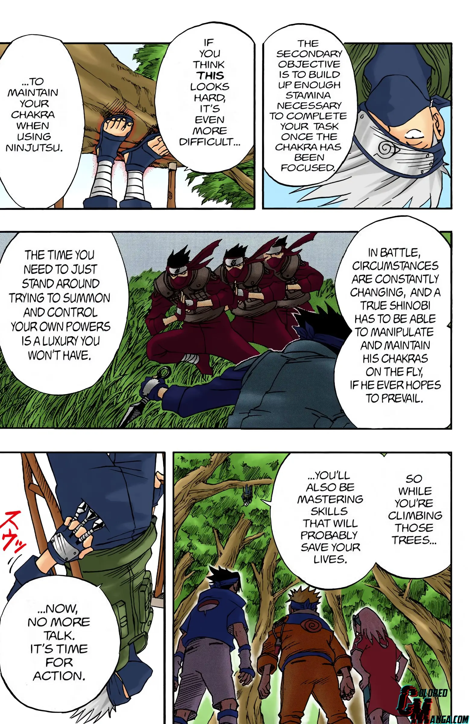 Naruto Colored Manga Online, chapter 18, page 11