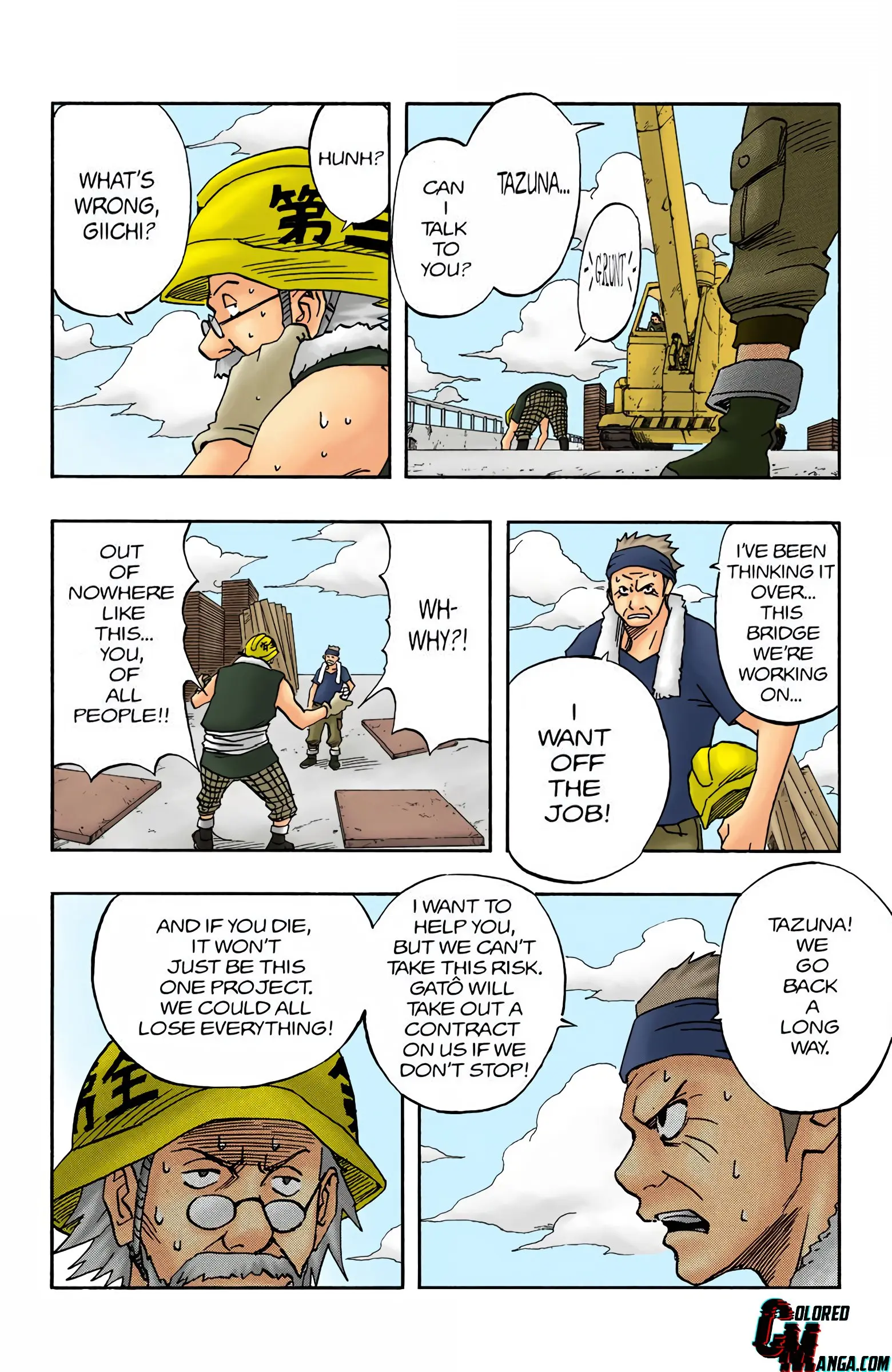 Naruto Colored Manga Online, chapter 19, page 4