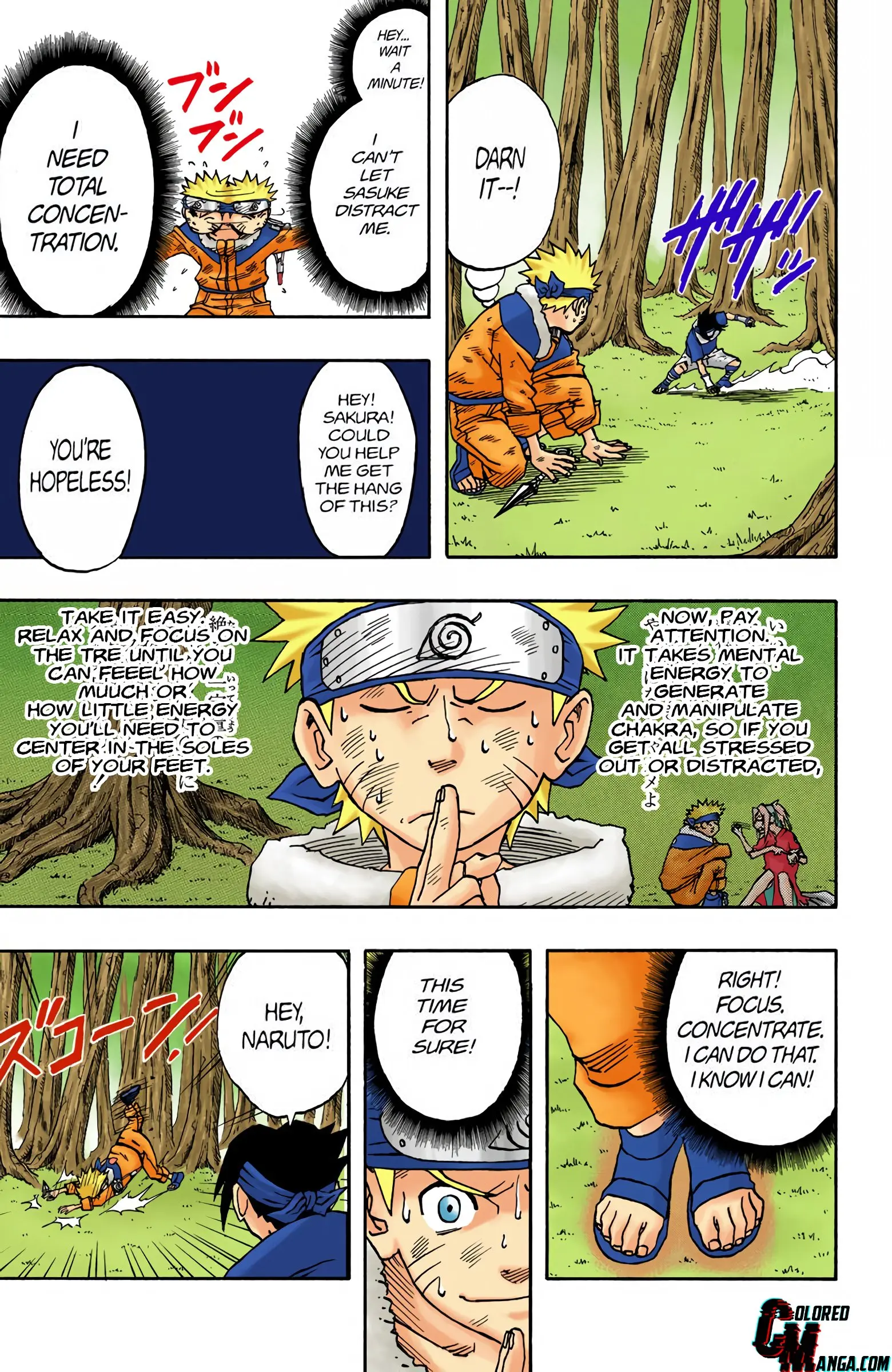 Naruto Colored Manga Online, chapter 19, page 13