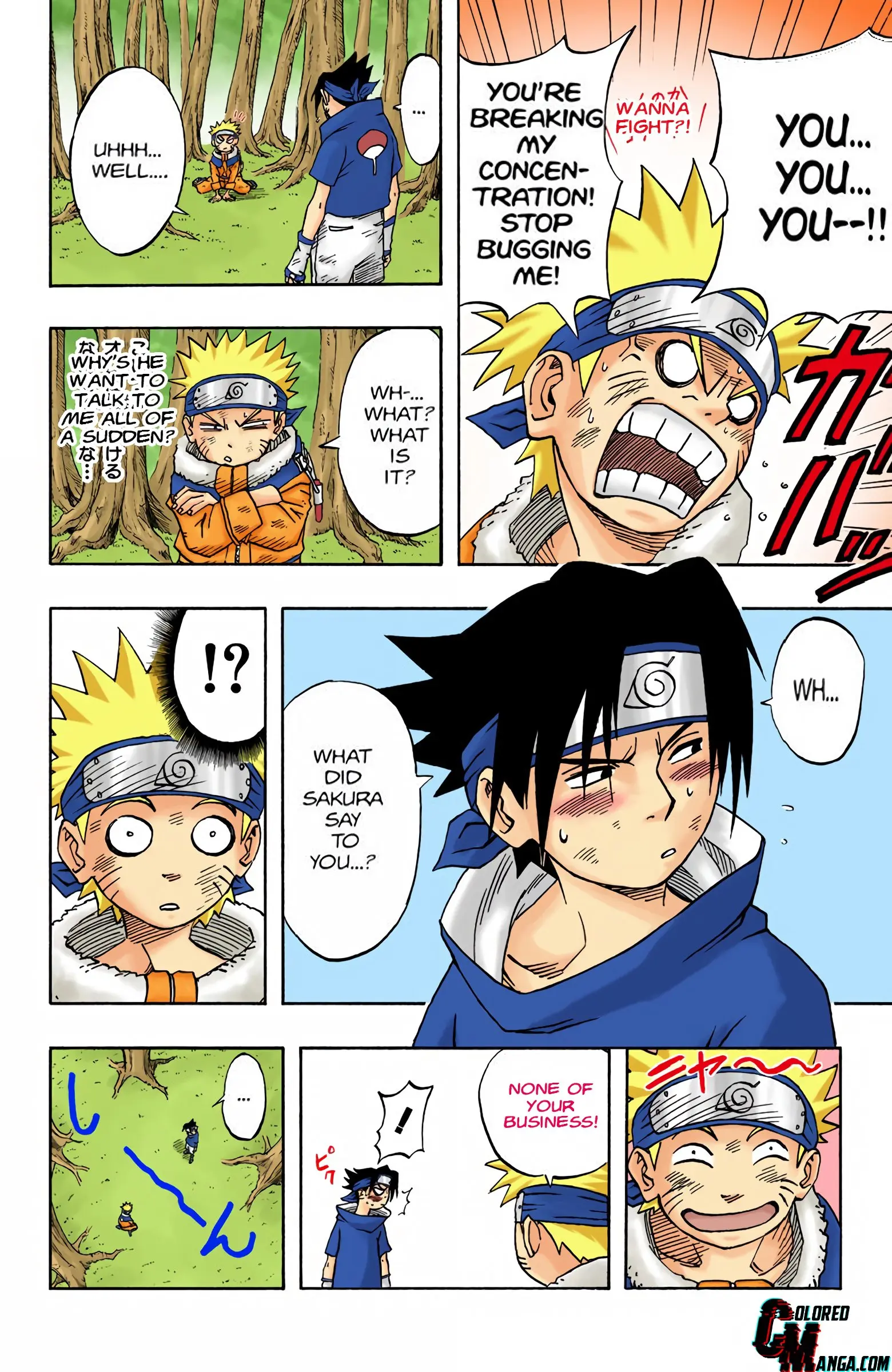 Naruto Colored Manga Online, chapter 19, page 14