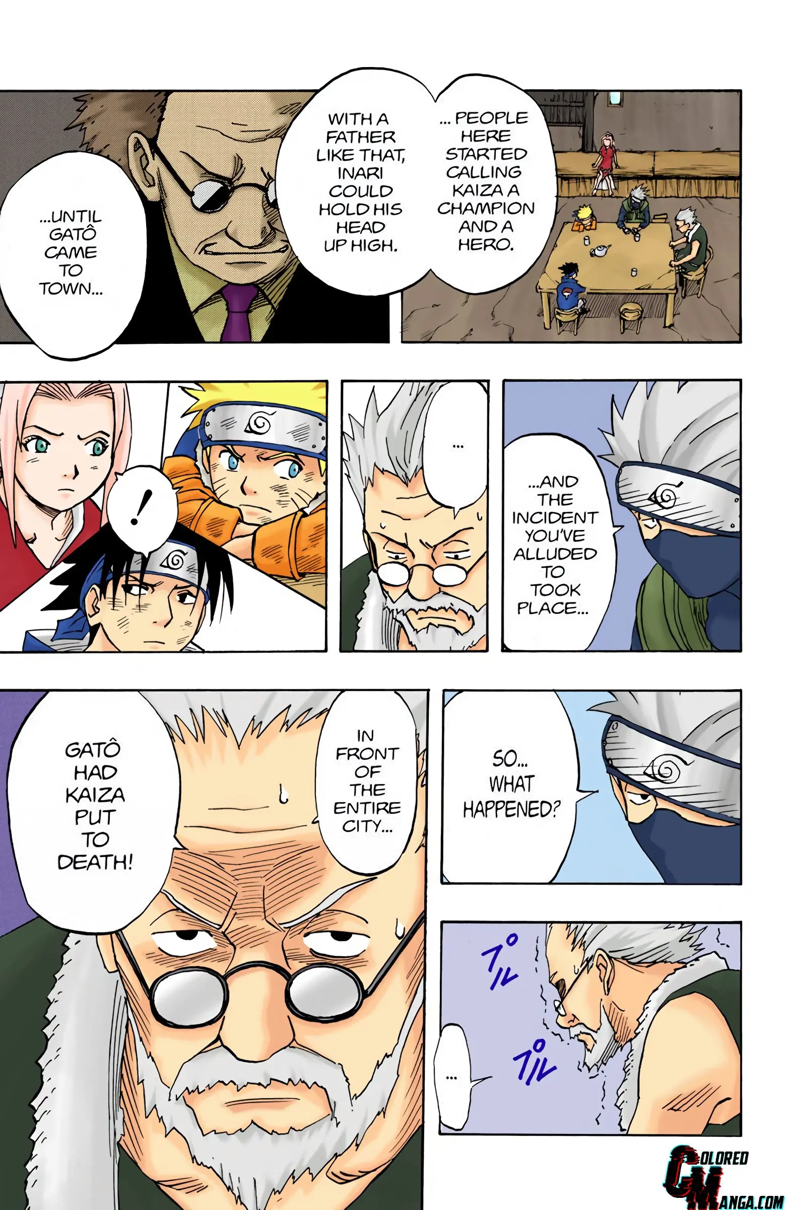 Naruto Colored Manga Online, chapter 20, page 15