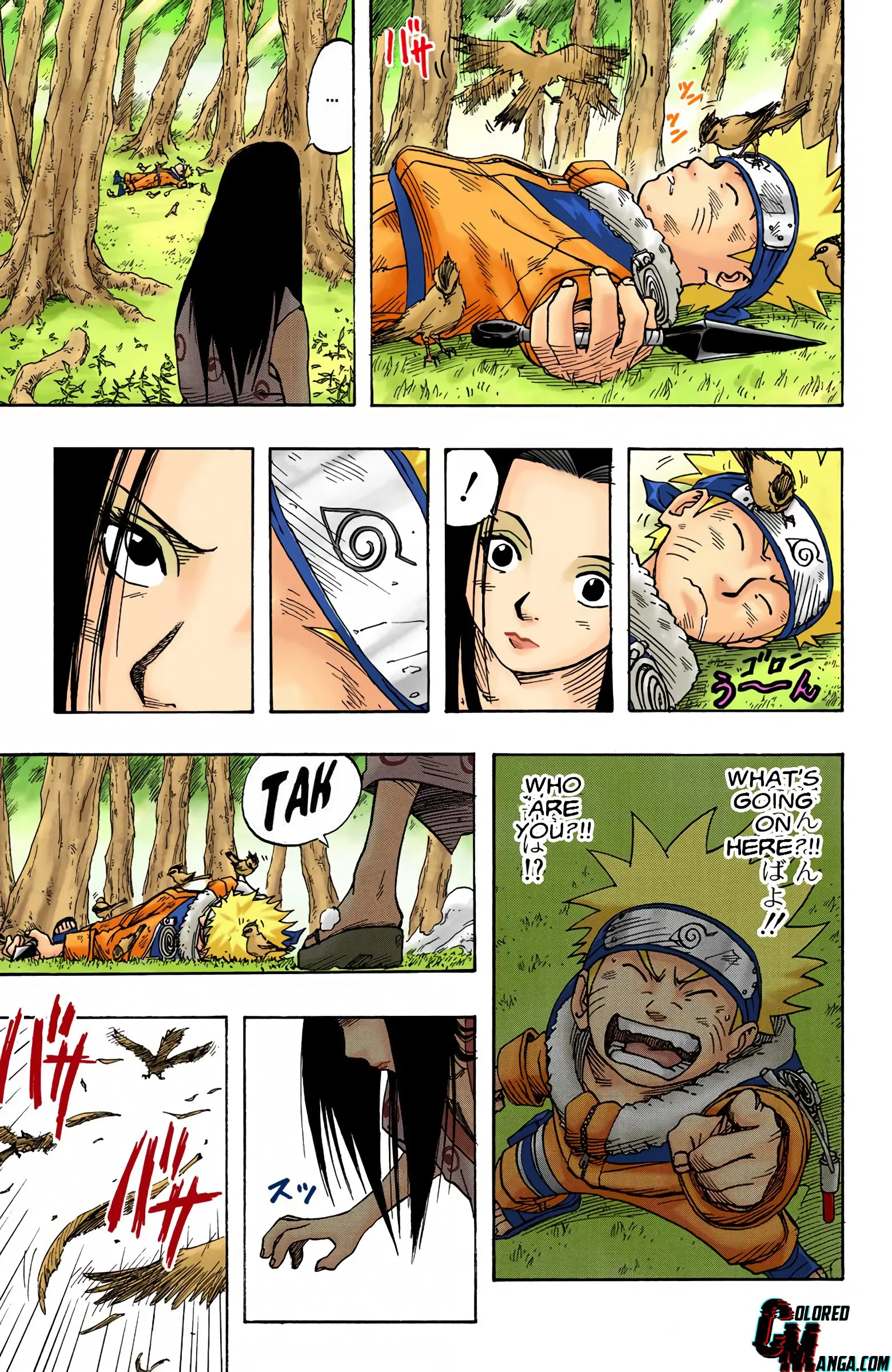 Naruto Colored Manga Online, chapter 21, page 3