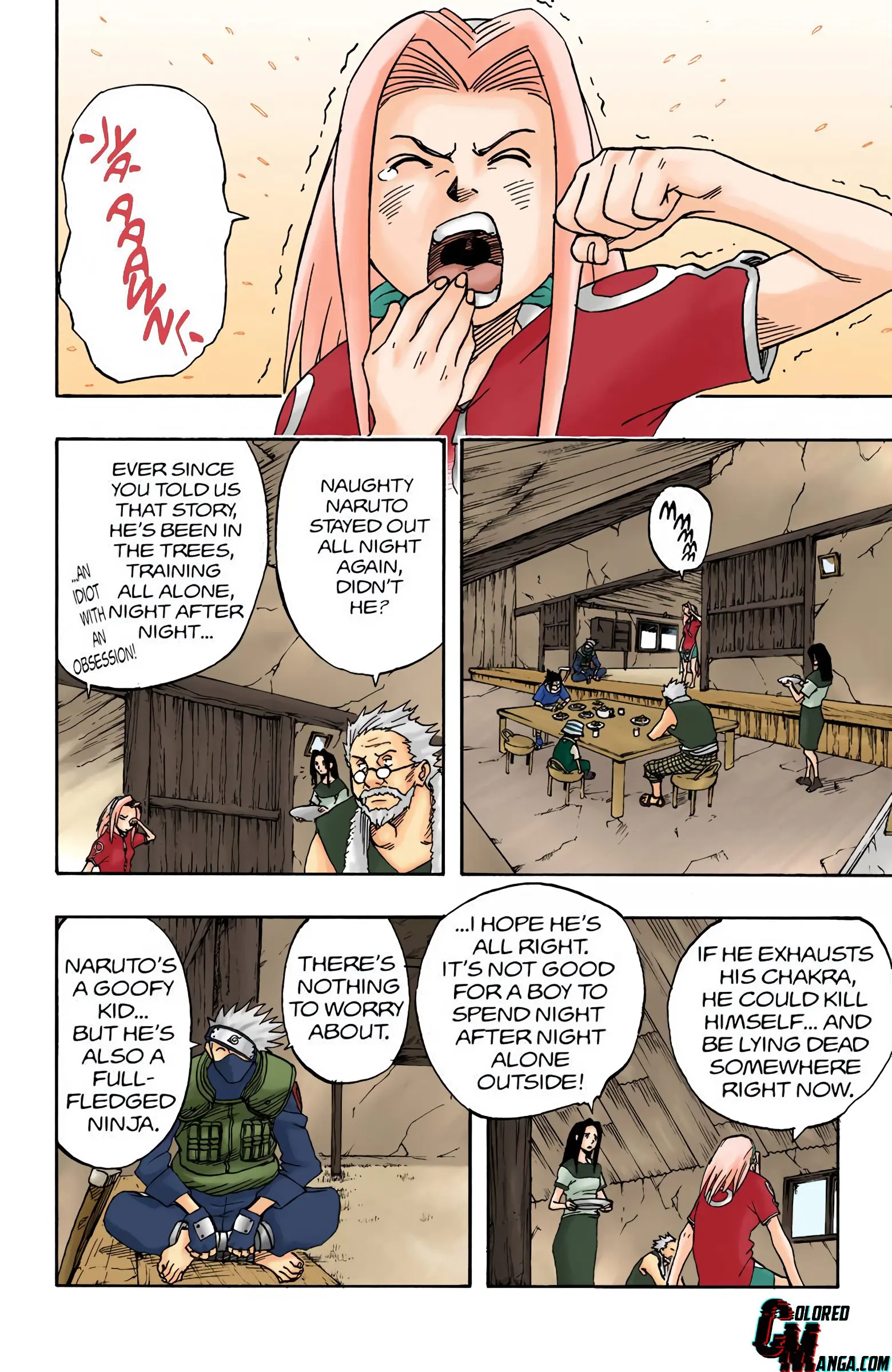 Naruto Colored Manga Online, chapter 21, page 4