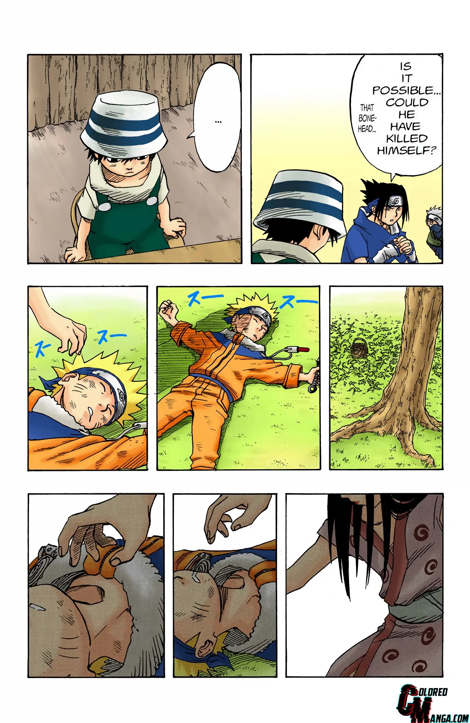 Naruto Colored Manga Online, chapter 21, page 5