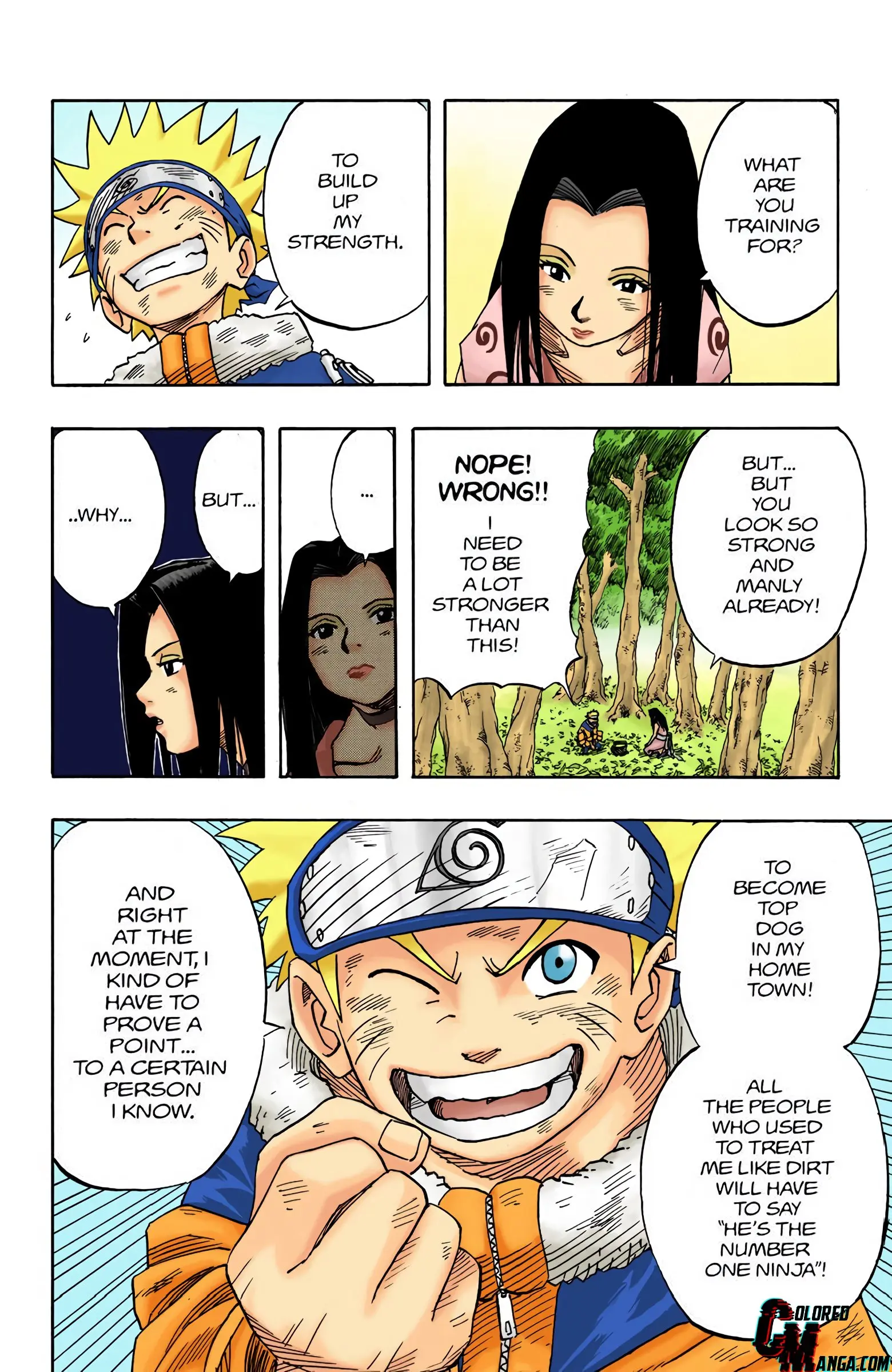 Naruto Colored Manga Online, chapter 21, page 8