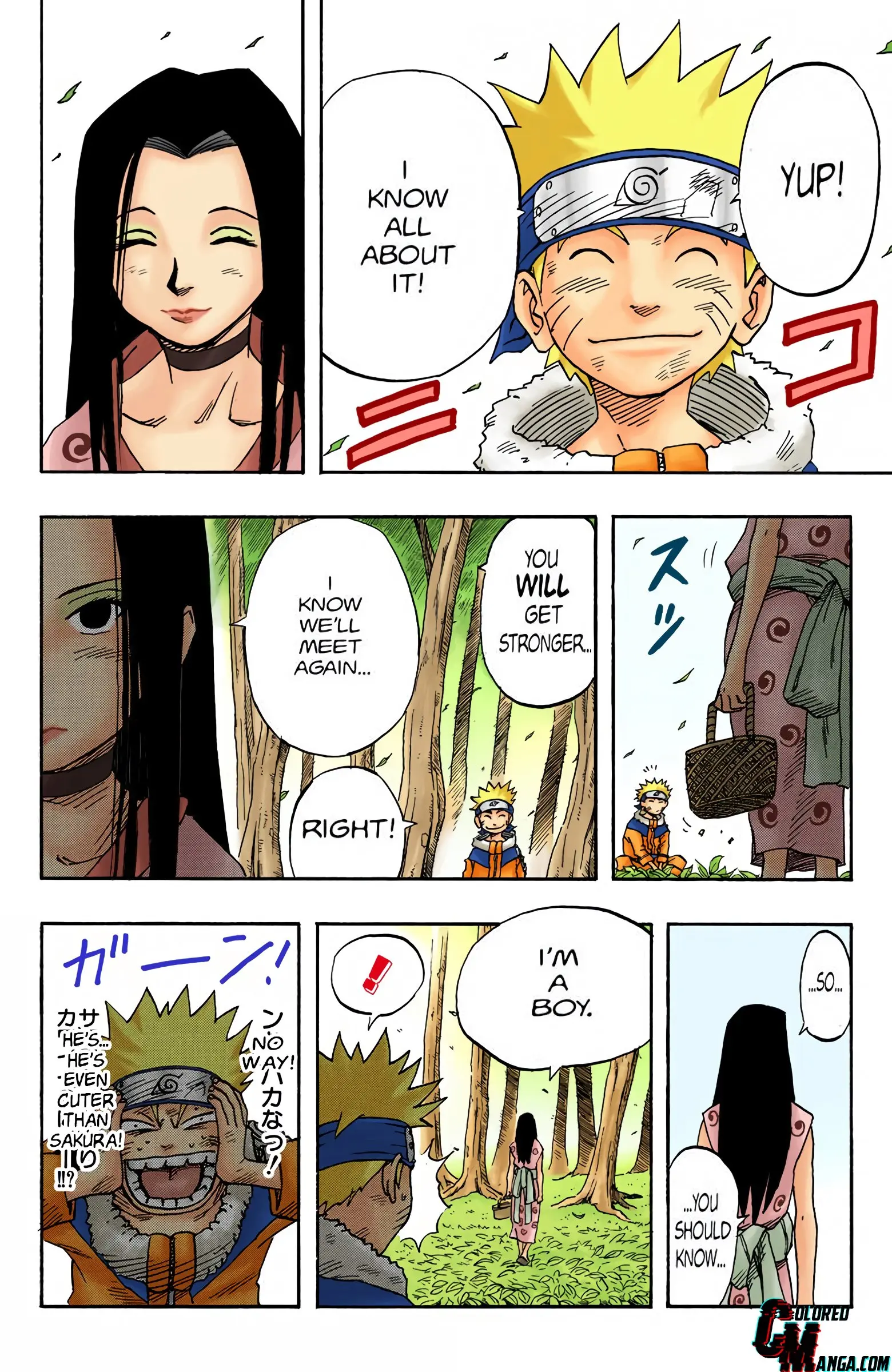 Naruto Colored Manga Online, chapter 21, page 12