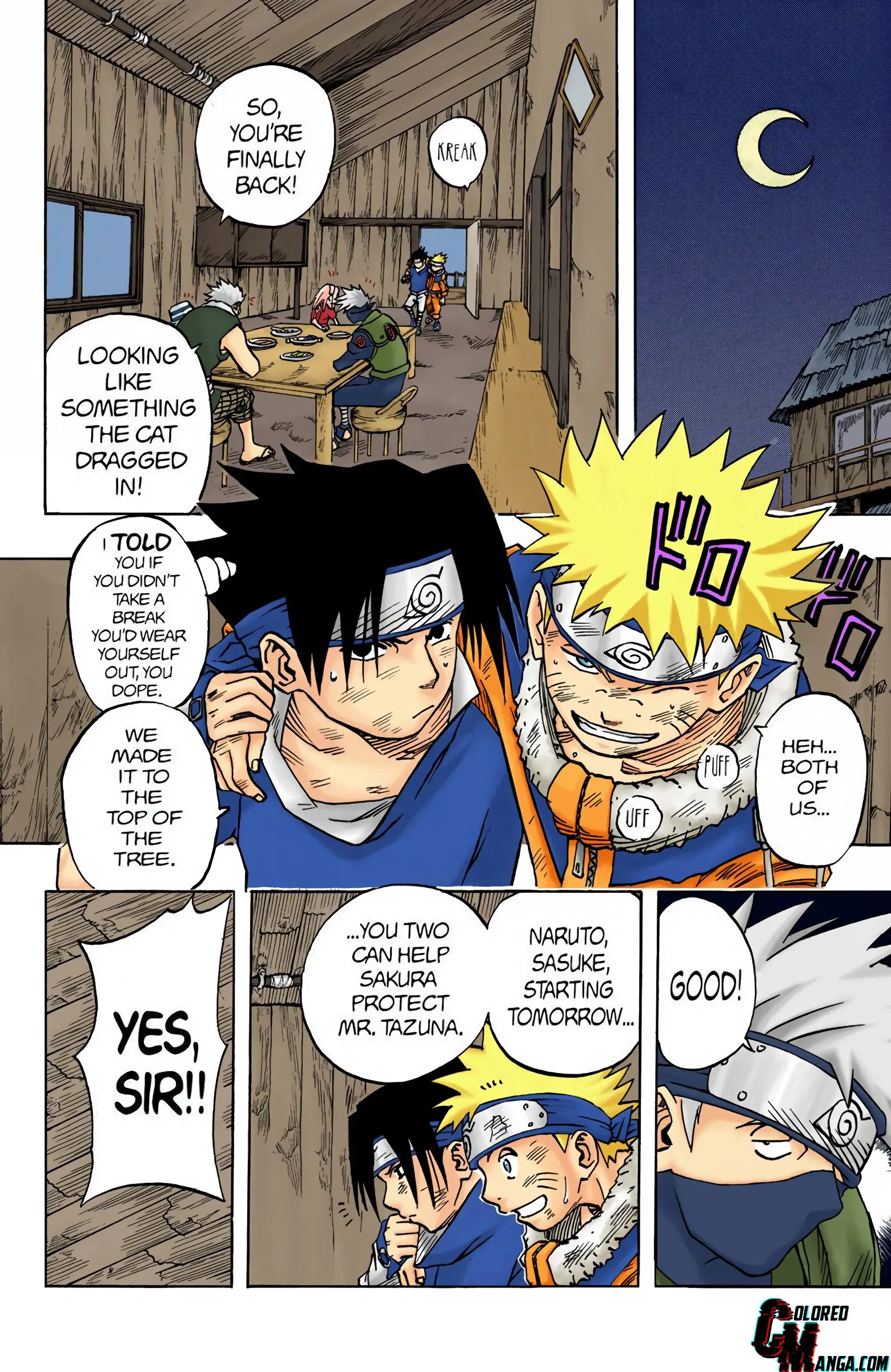 Naruto Colored Manga Online, chapter 22, page 2