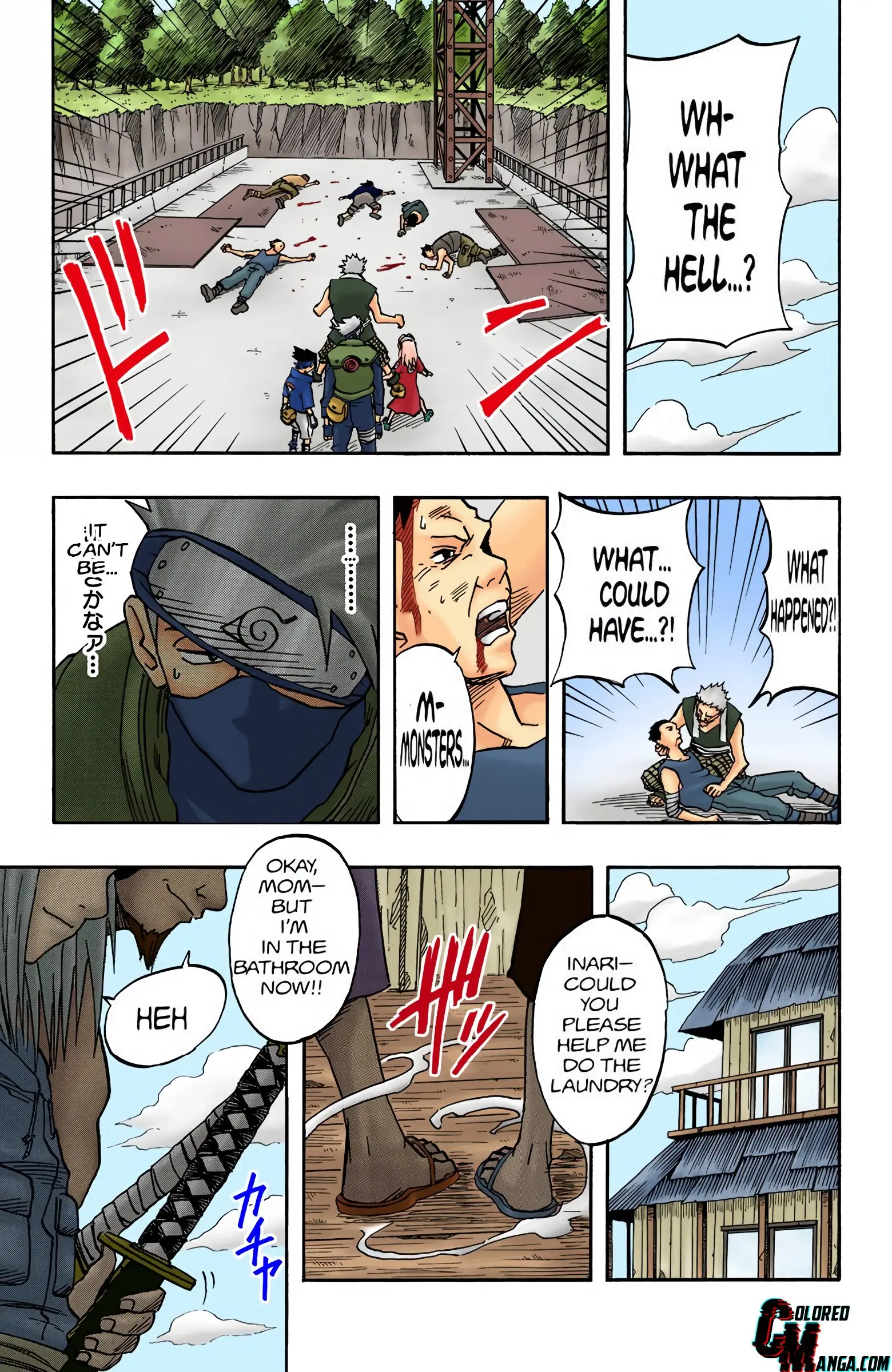 Naruto Colored Manga Online, chapter 22, page 13