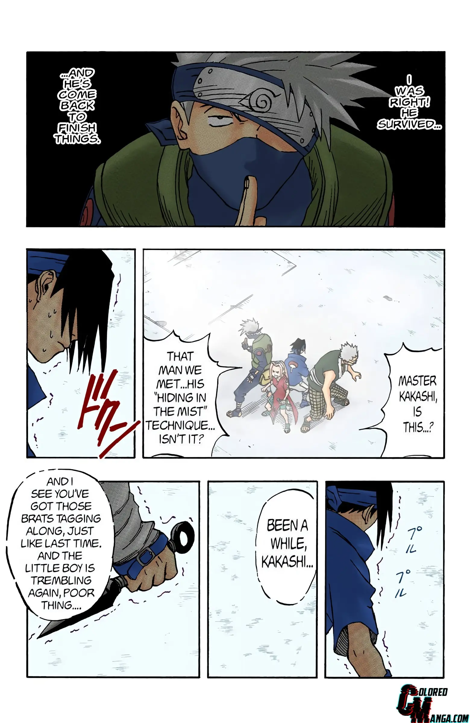 Naruto Colored Manga Online, chapter 22, page 15