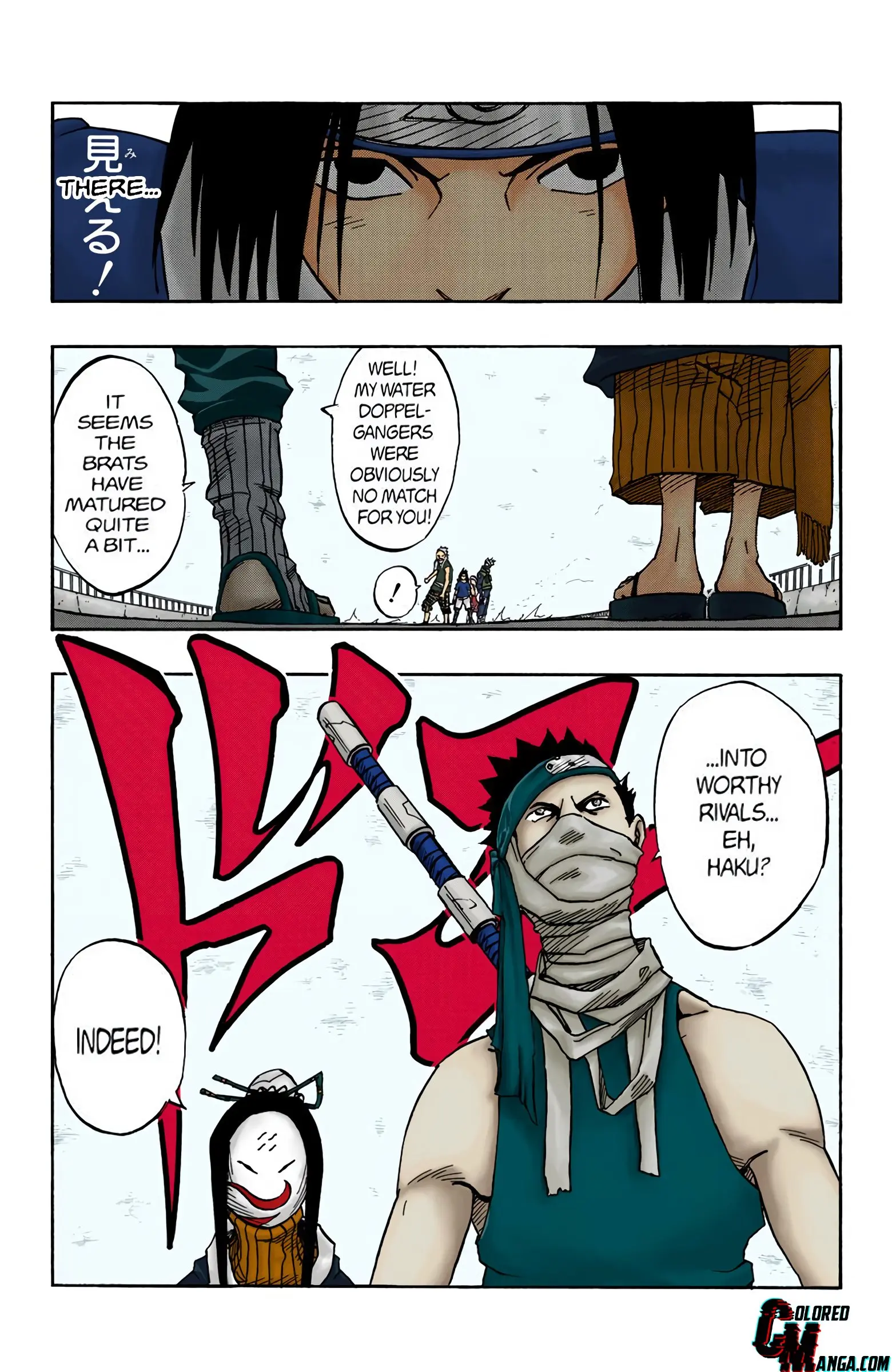 Naruto Colored Manga Online, chapter 22, page 18