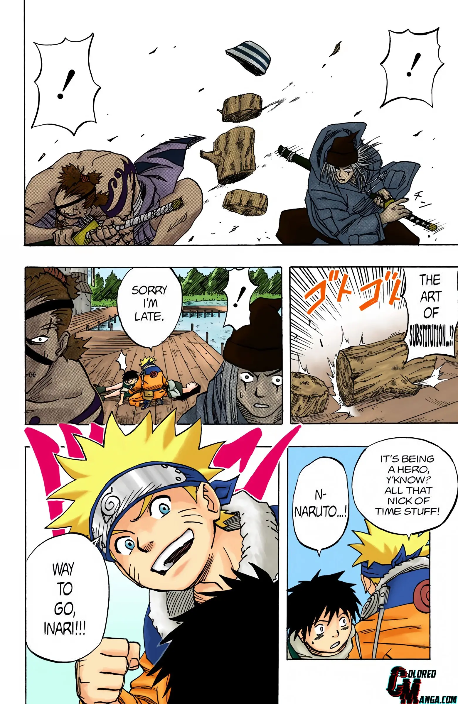 Naruto Colored Manga Online, chapter 23, page 12