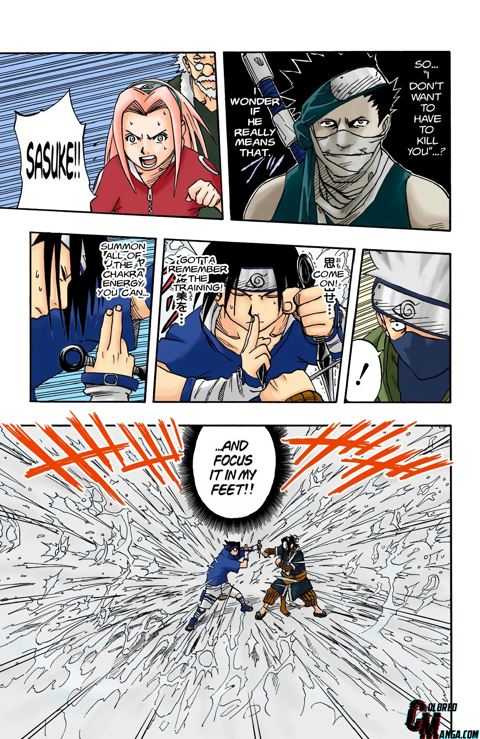 Naruto Colored Manga Online, chapter 24, page 5