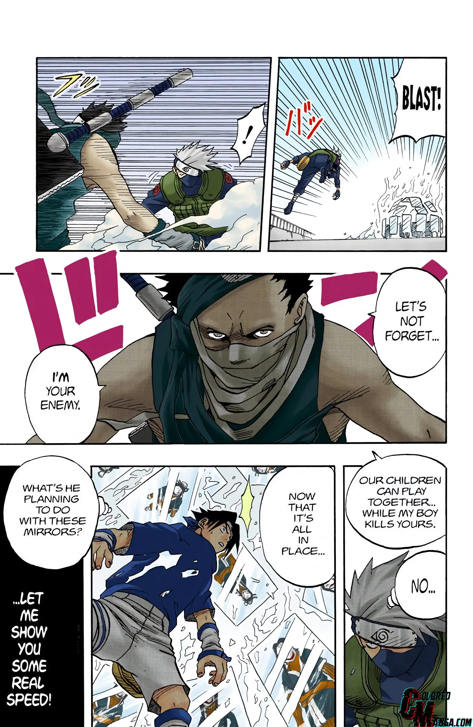 Naruto Colored Manga Online, chapter 24, page 14