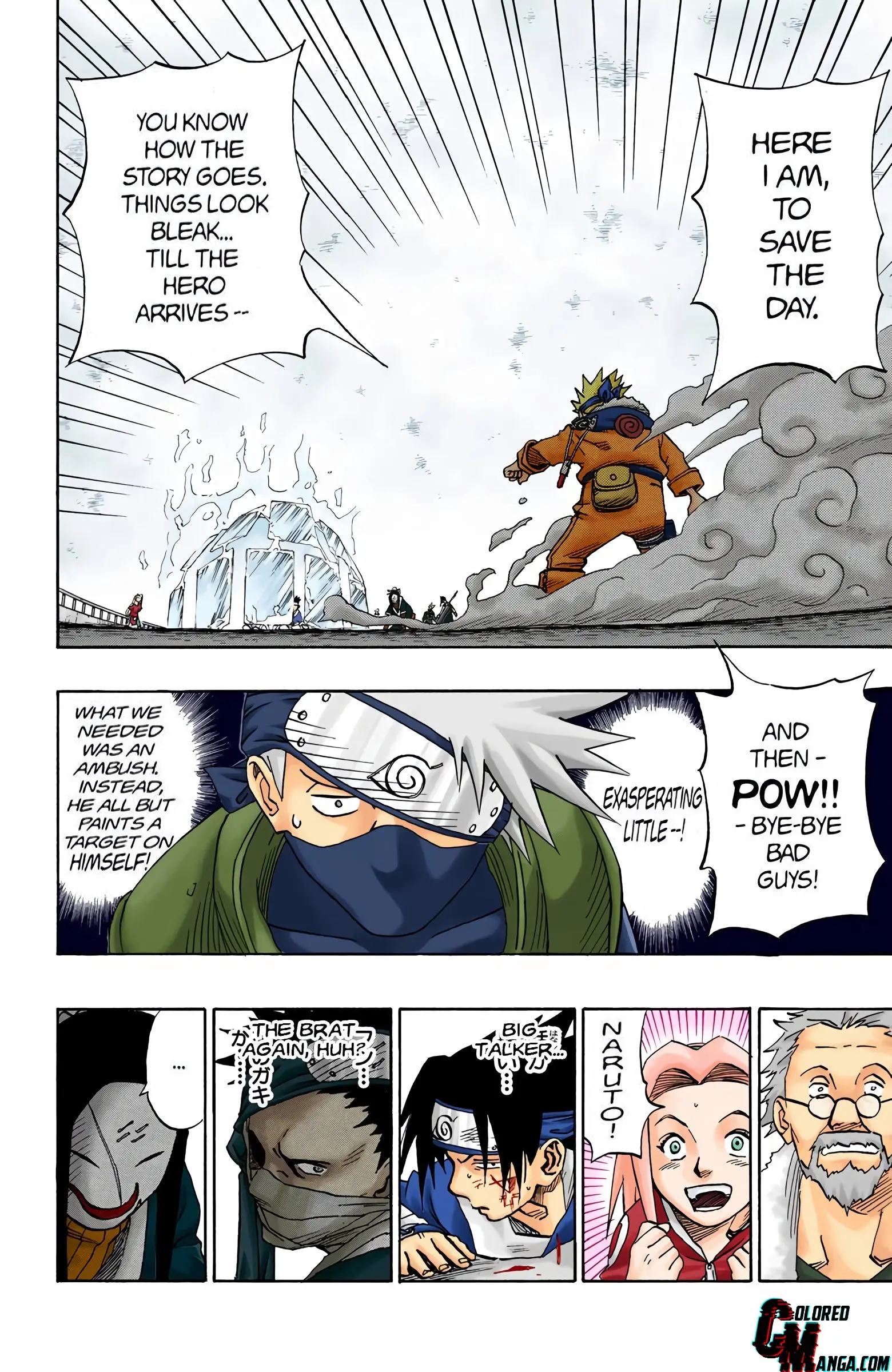 Naruto Colored Manga Online, chapter 25, page 2