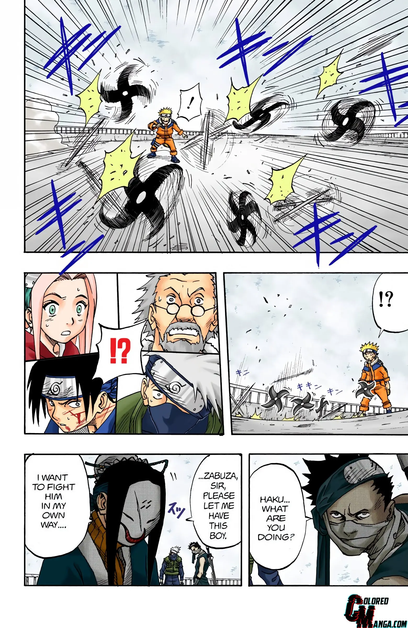 Naruto Colored Manga Online, chapter 25, page 4