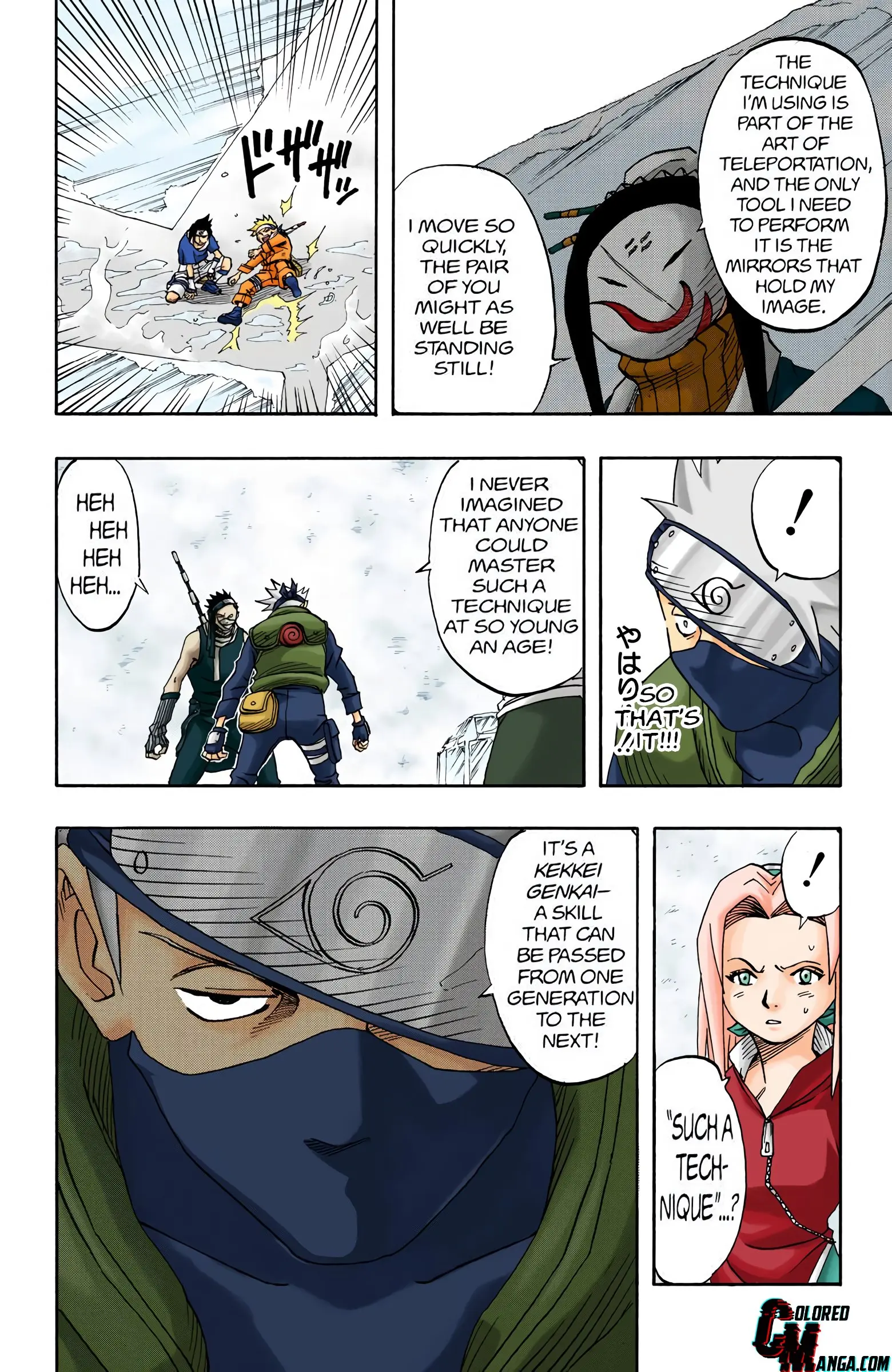Naruto Colored Manga Online, chapter 25, page 12