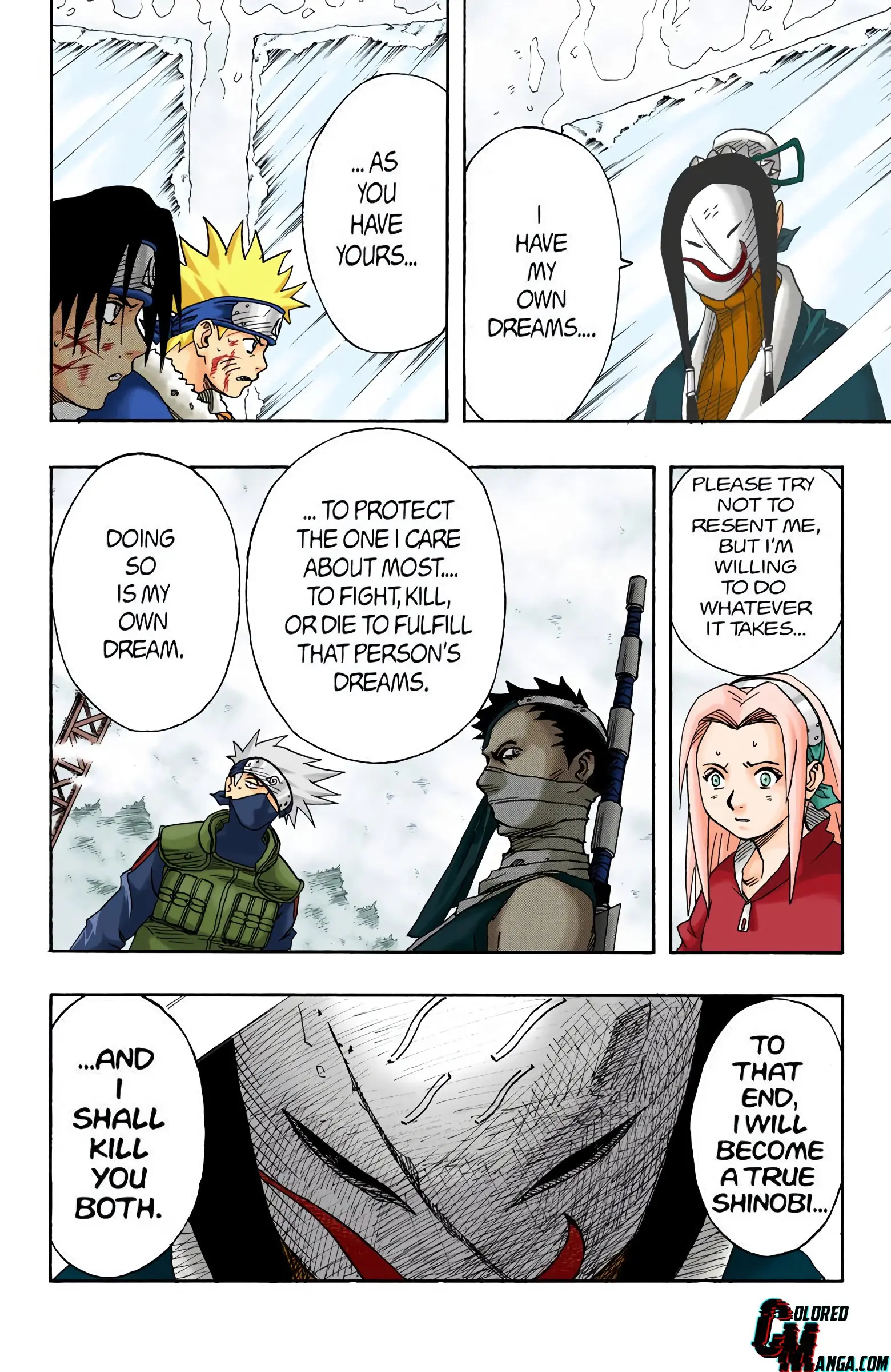 Naruto Colored Manga Online, chapter 25, page 16