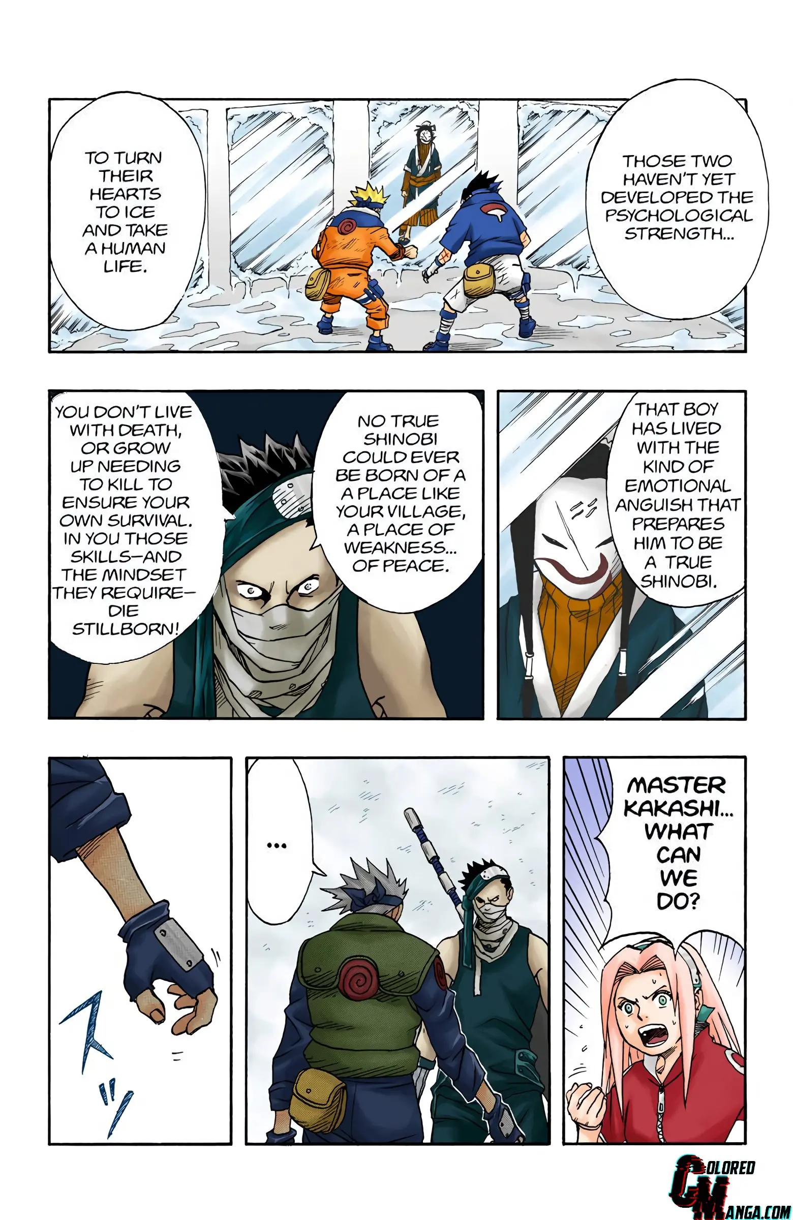 Naruto Colored Manga Online, chapter 25, page 18