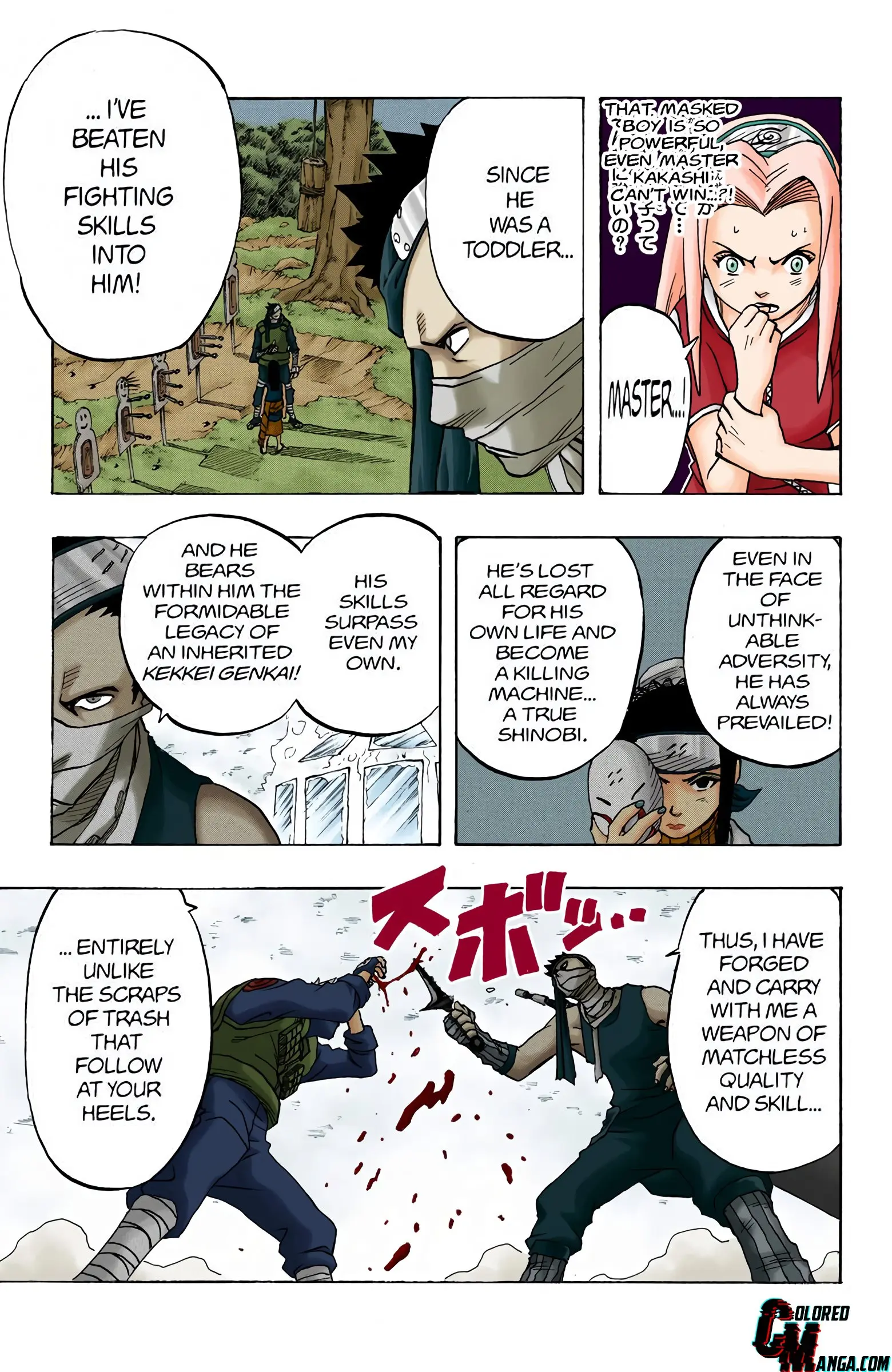 Naruto Colored Manga Online, chapter 26, page 5