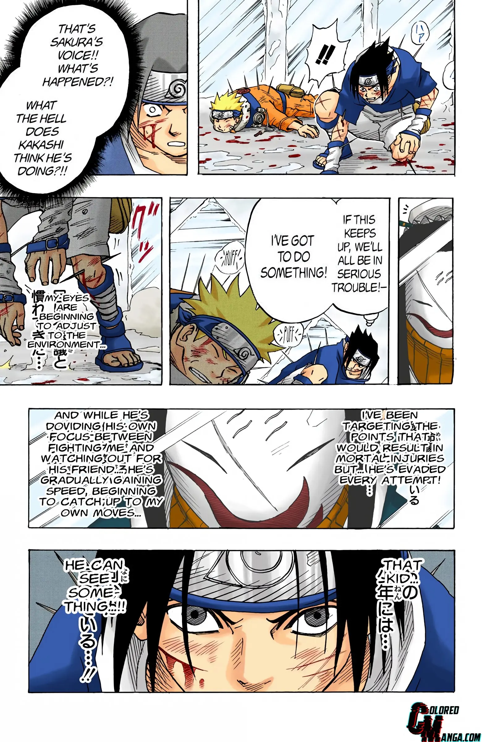Naruto Colored Manga Online, chapter 26, page 19