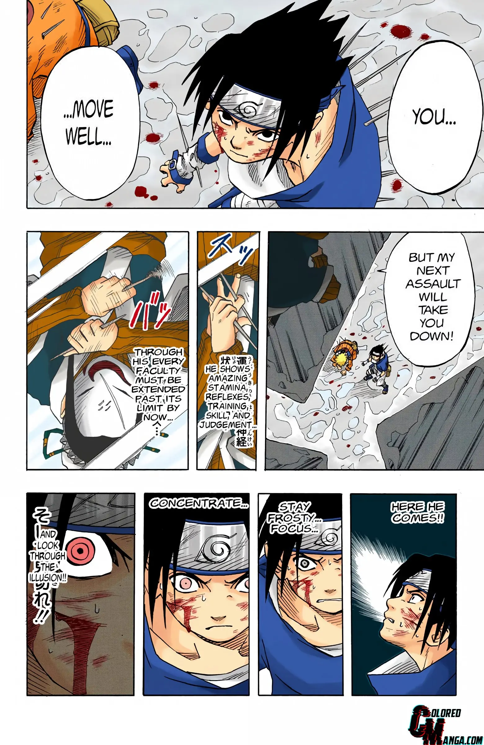Naruto Colored Manga Online, chapter 27, page 2