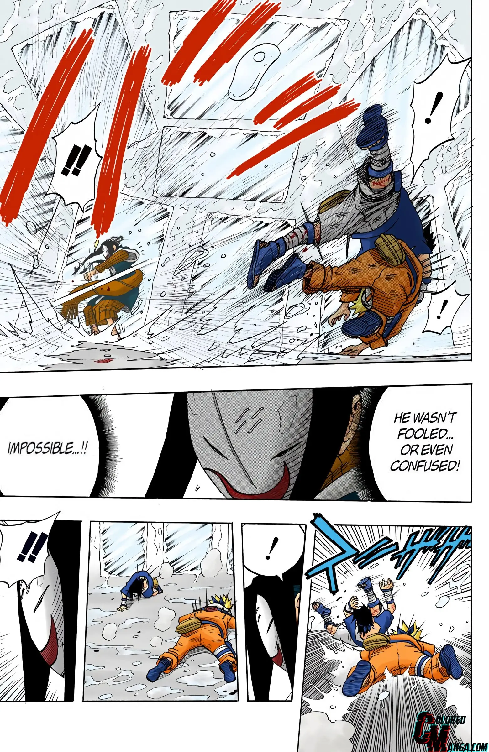 Naruto Colored Manga Online, chapter 27, page 3
