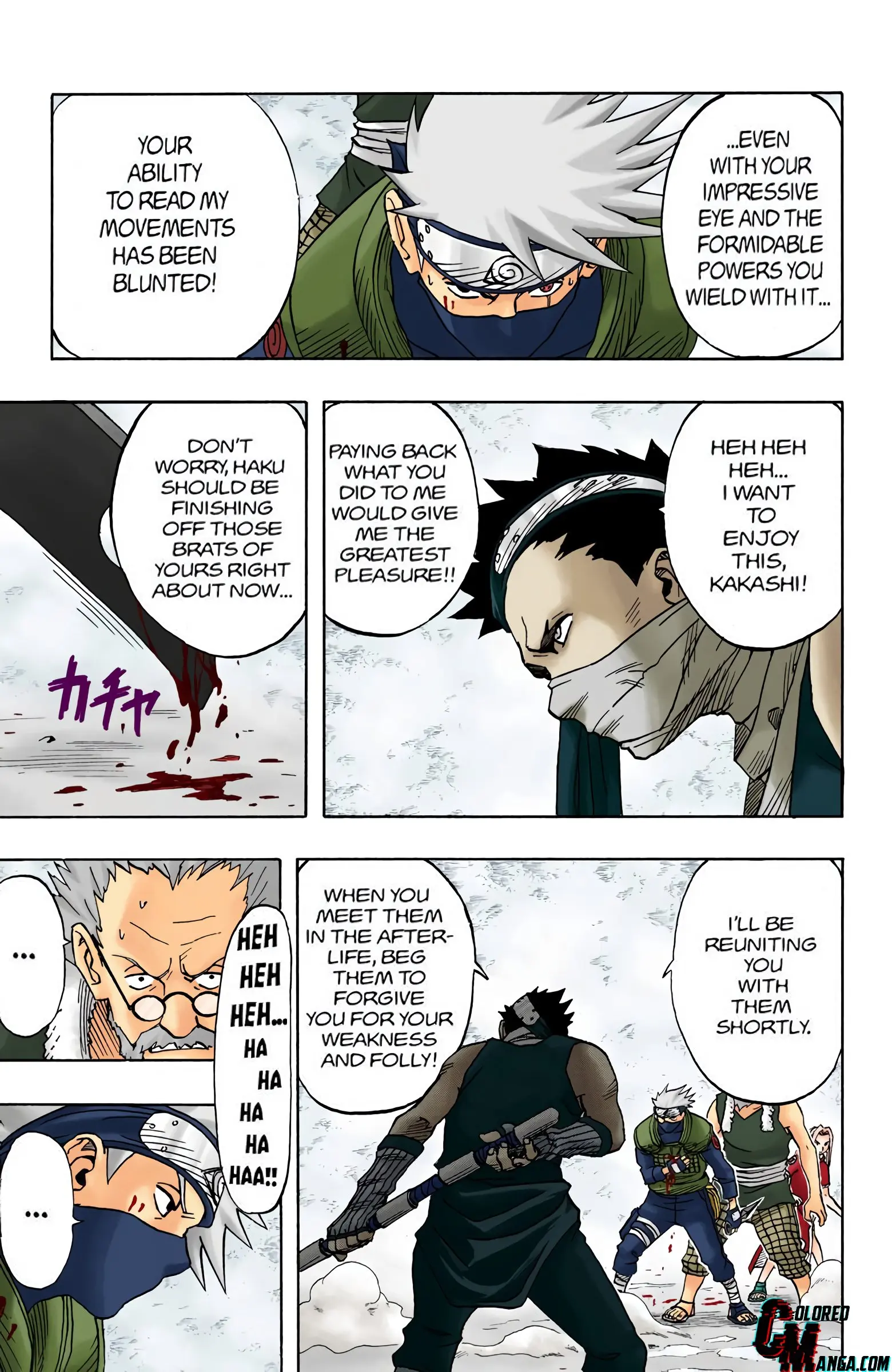 Naruto Colored Manga Online, chapter 27, page 7