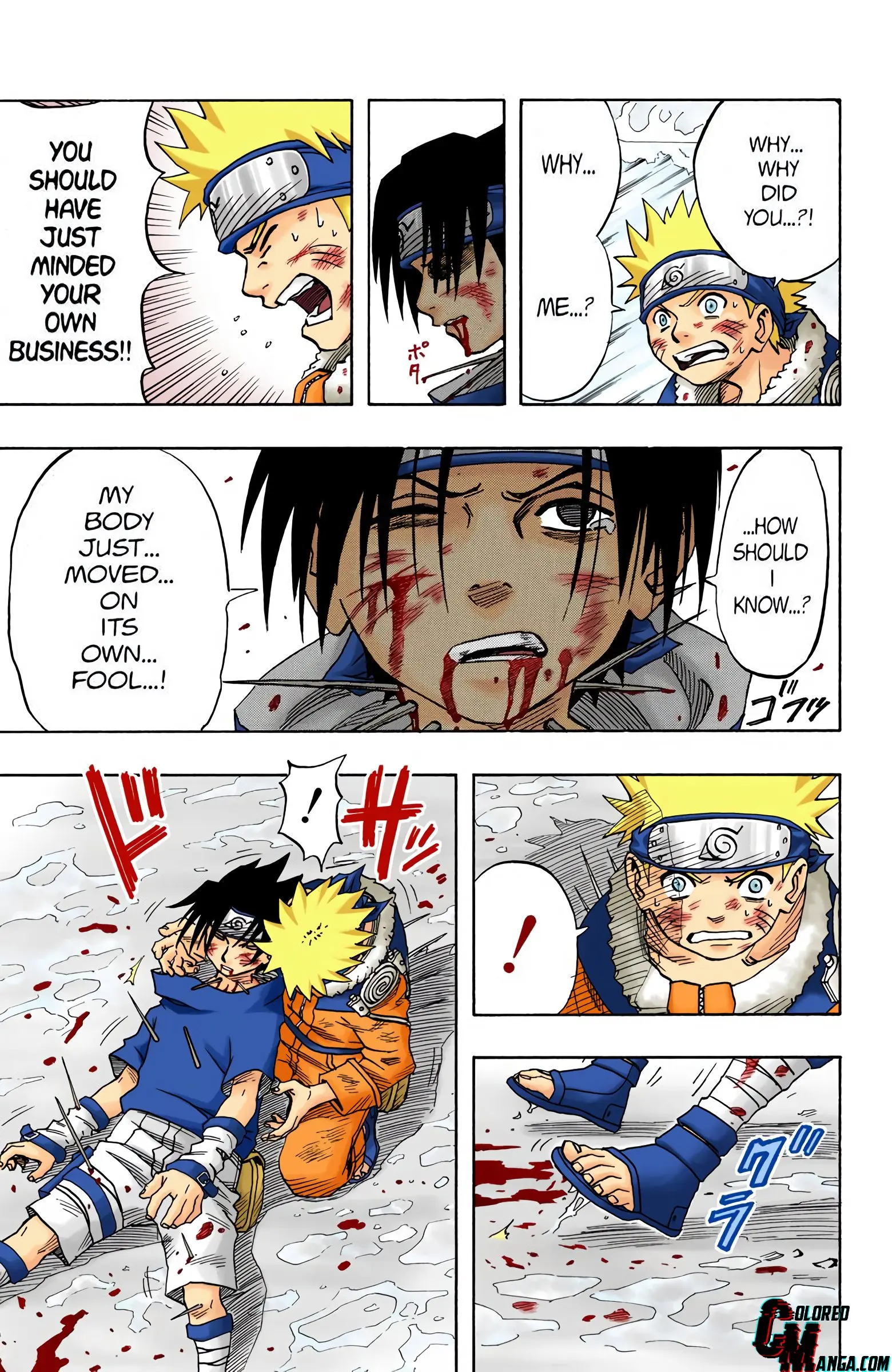 Naruto Colored Manga Online, chapter 27, page 14