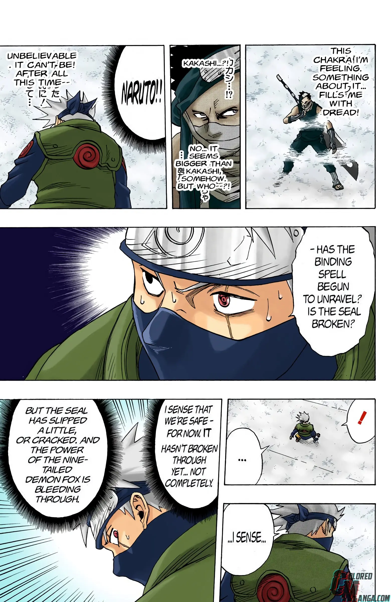 Naruto Colored Manga Online, chapter 28, page 11