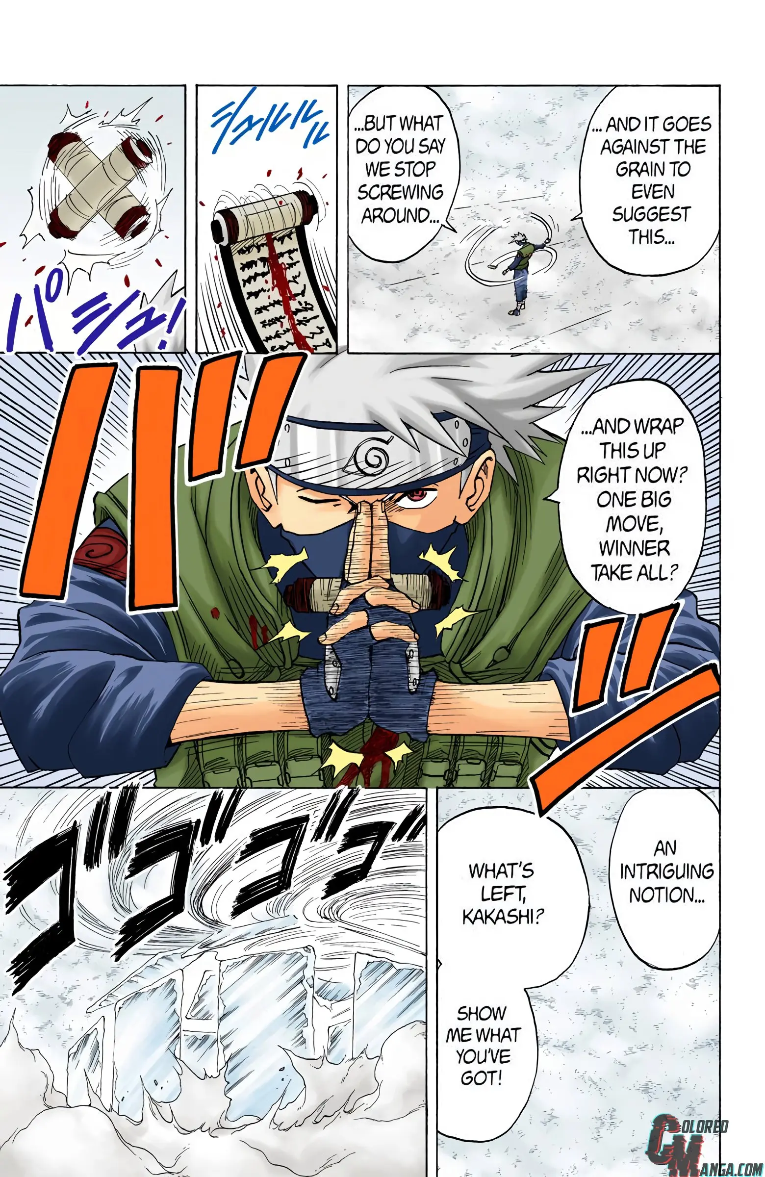 Naruto Colored Manga Online, chapter 28, page 13