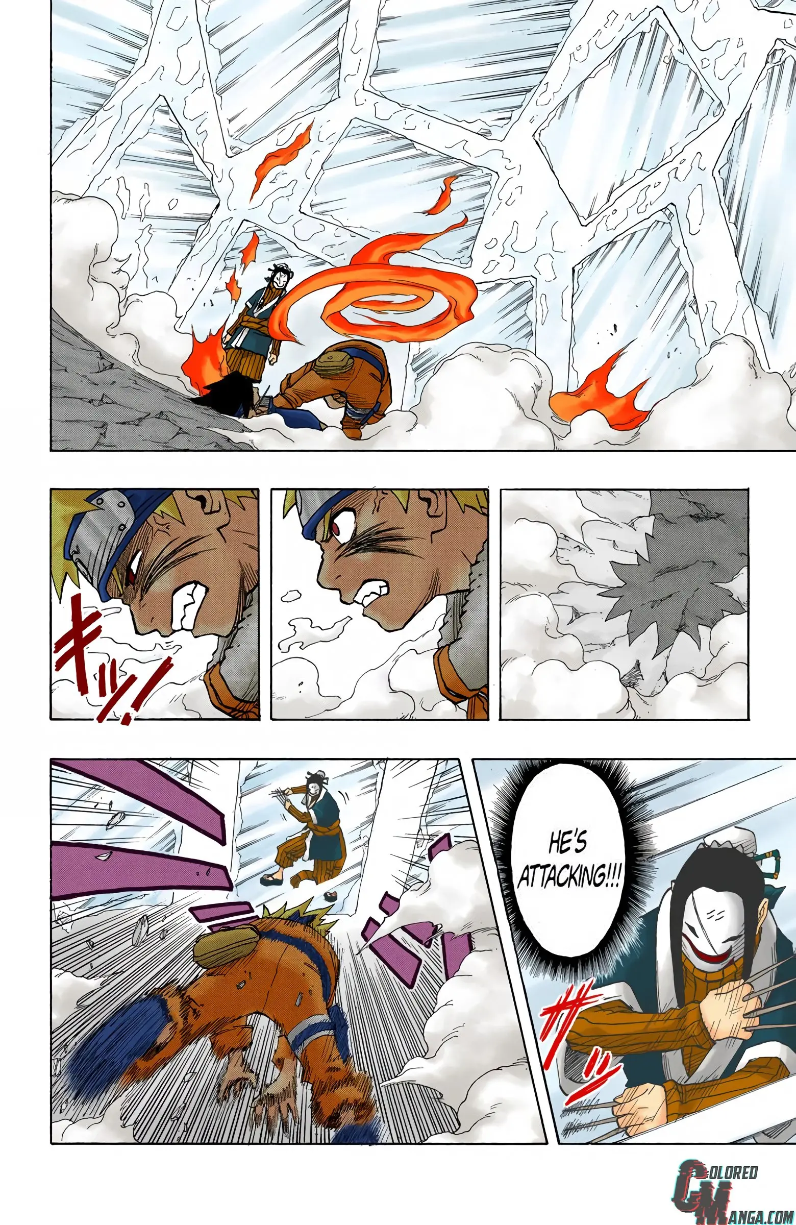 Naruto Colored Manga Online, chapter 28, page 14