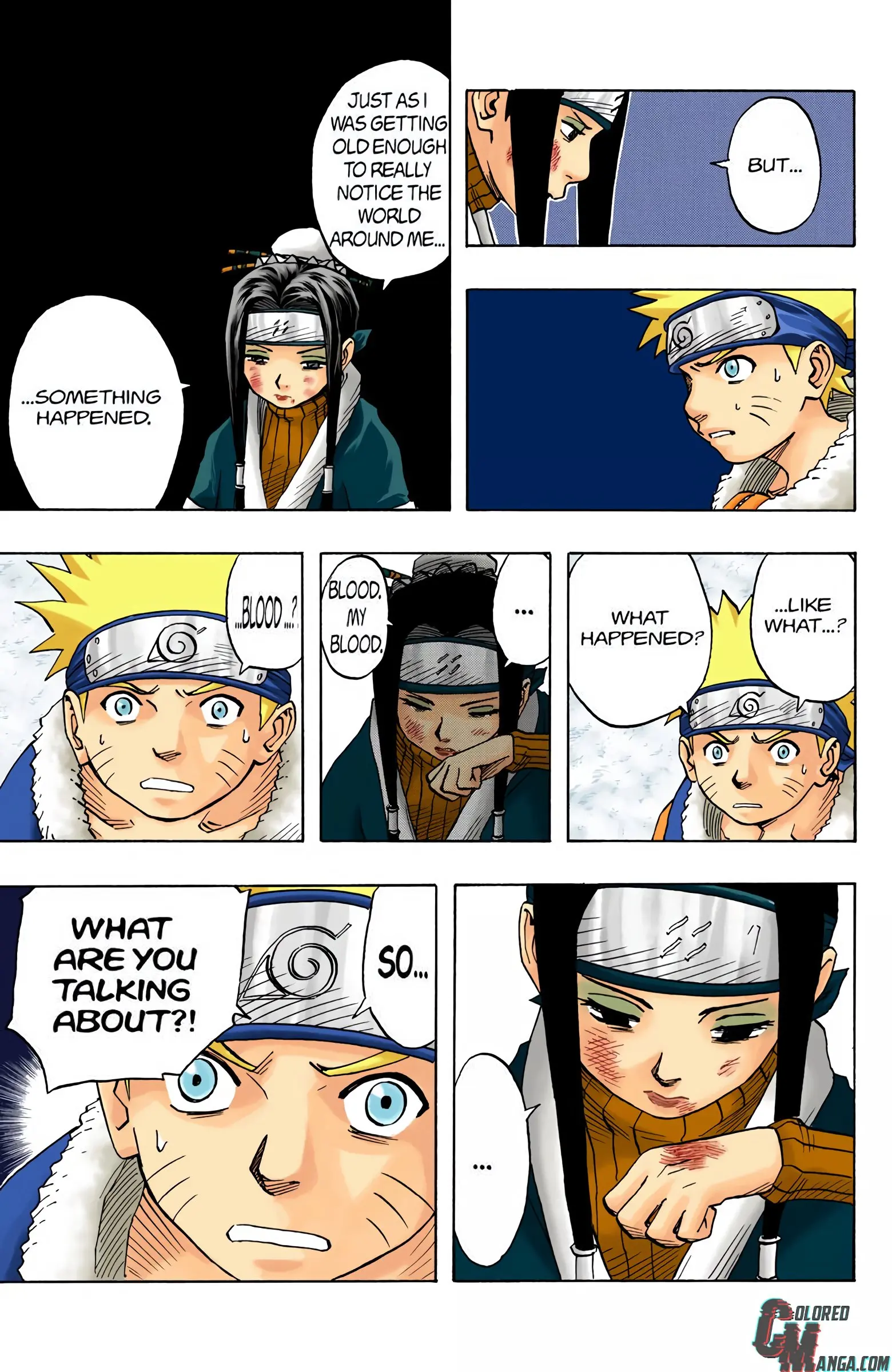 Naruto Colored Manga Online, chapter 29, page 9