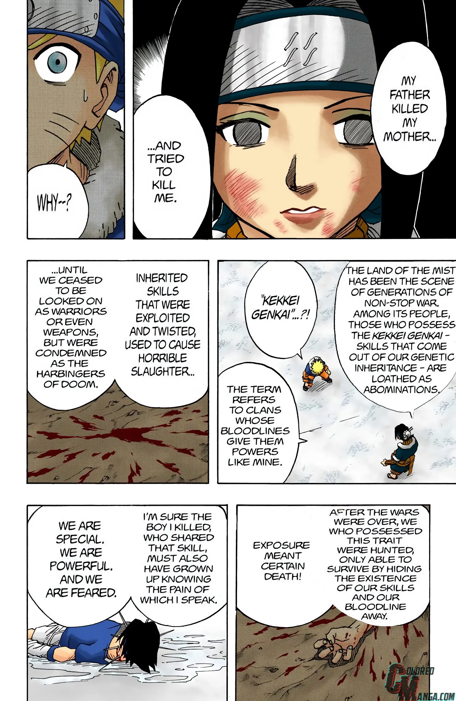 Naruto Colored Manga Online, chapter 29, page 10