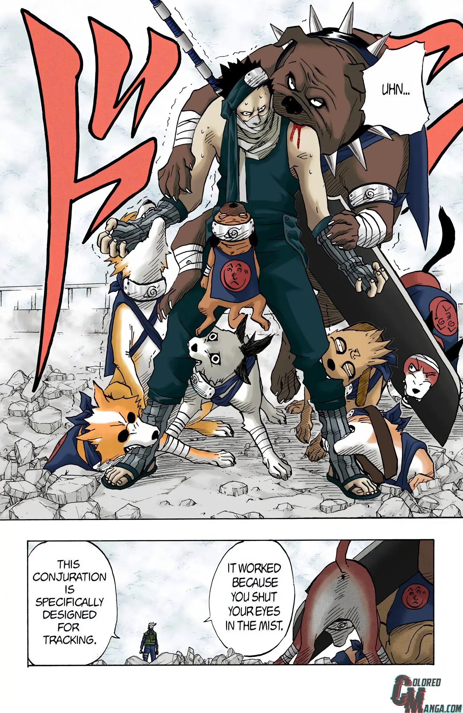 Naruto Colored Manga Online, chapter 29, page 18