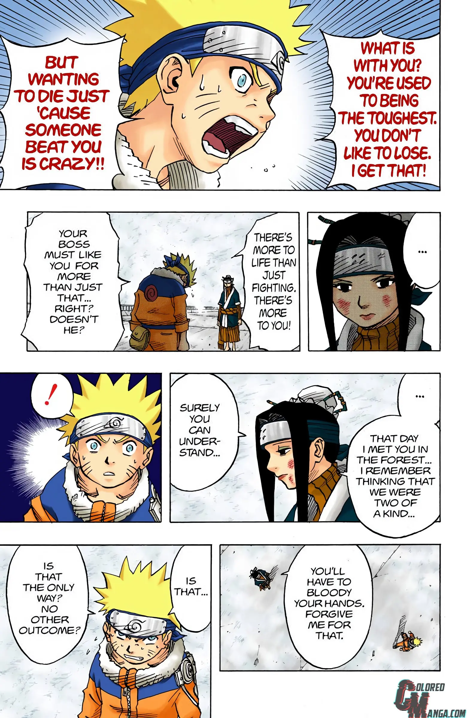 Naruto Colored Manga Online, chapter 30, page 7