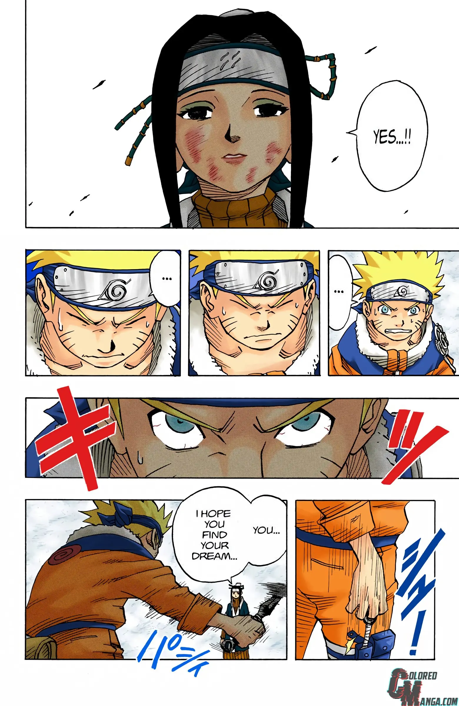 Naruto Colored Manga Online, chapter 30, page 8