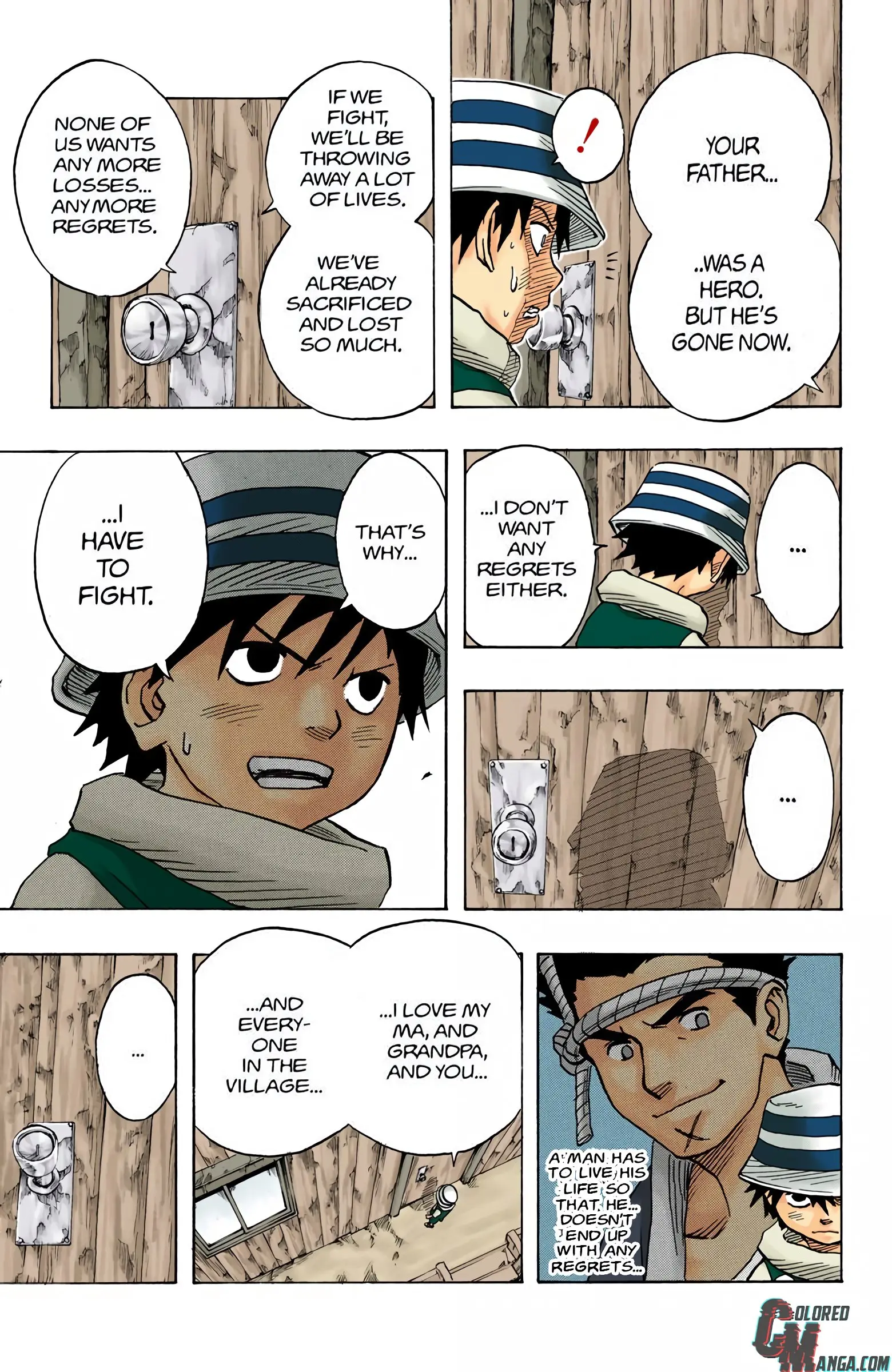 Naruto Colored Manga Online, chapter 31, page 3