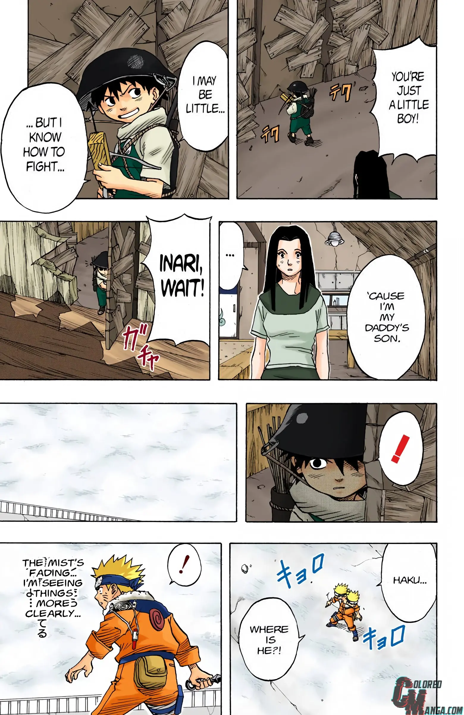 Naruto Colored Manga Online, chapter 31, page 5