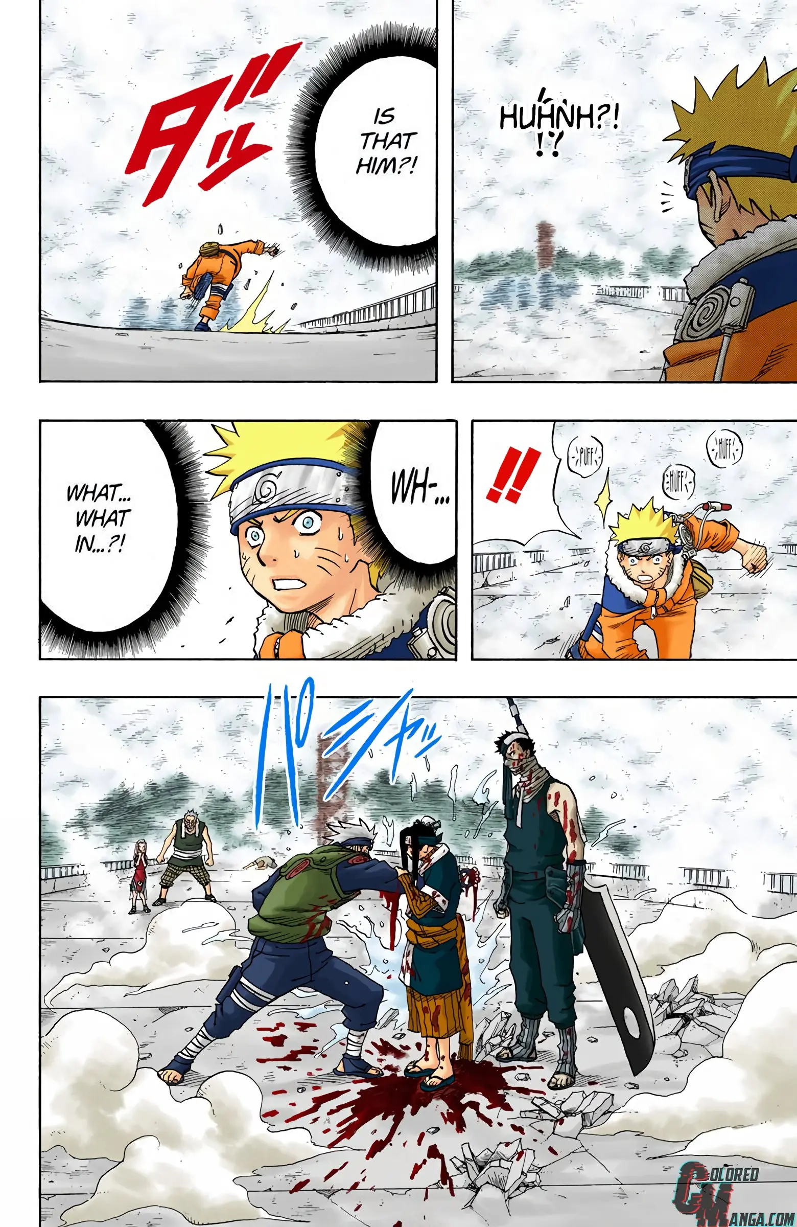 Naruto Colored Manga Online, chapter 31, page 6