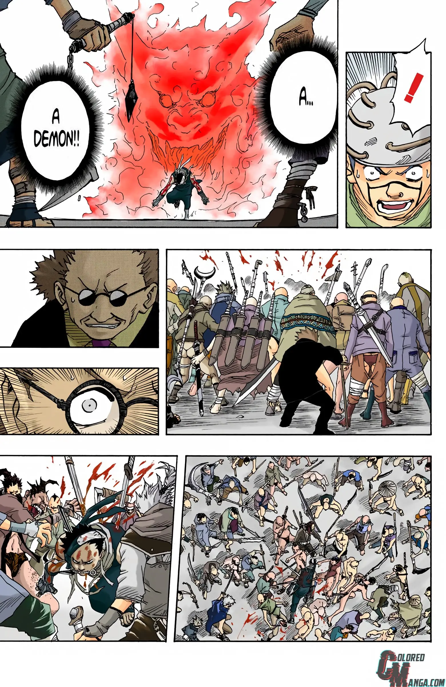 Naruto Colored Manga Online, chapter 32, page 15