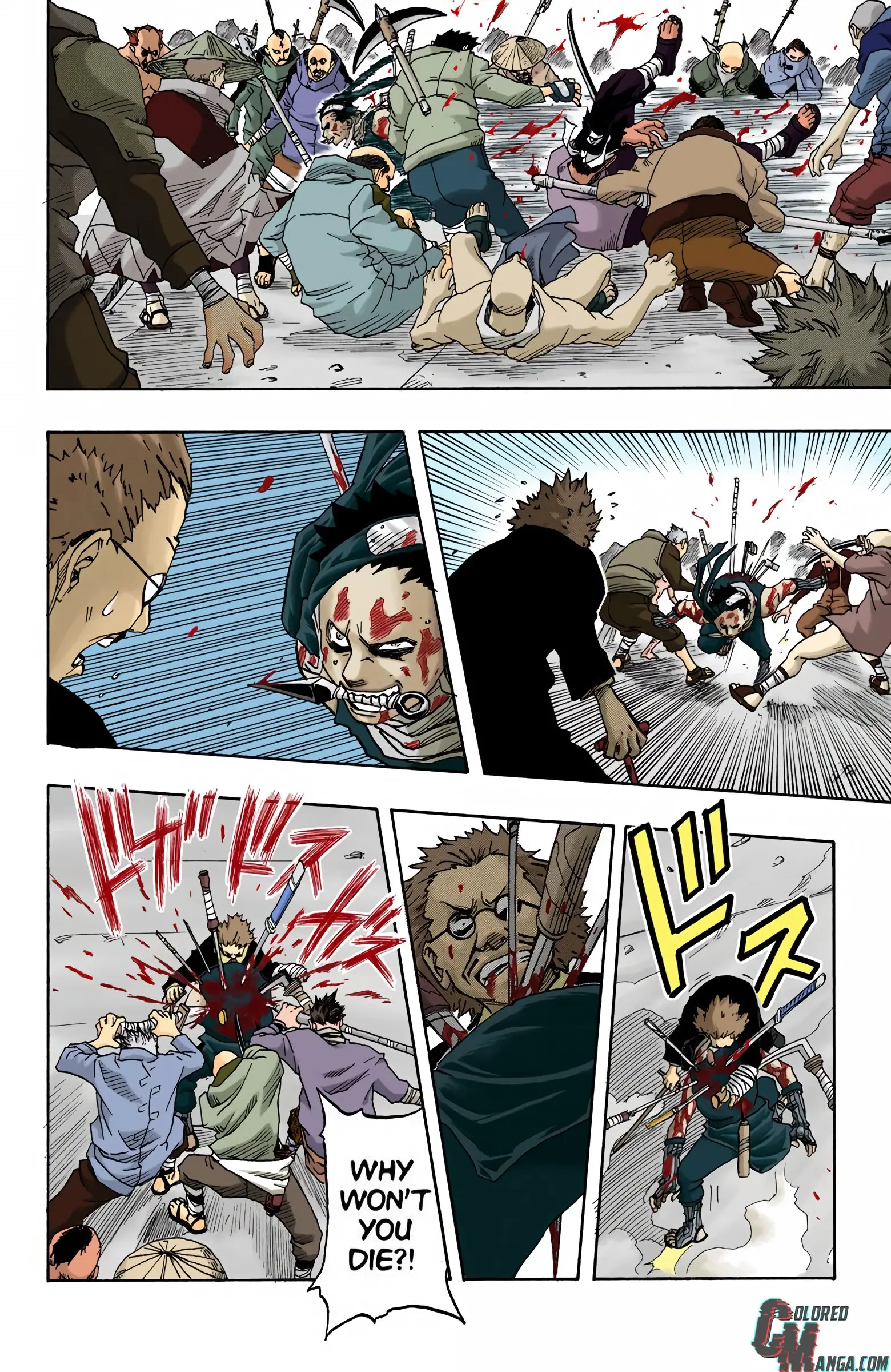 Naruto Colored Manga Online, chapter 32, page 16