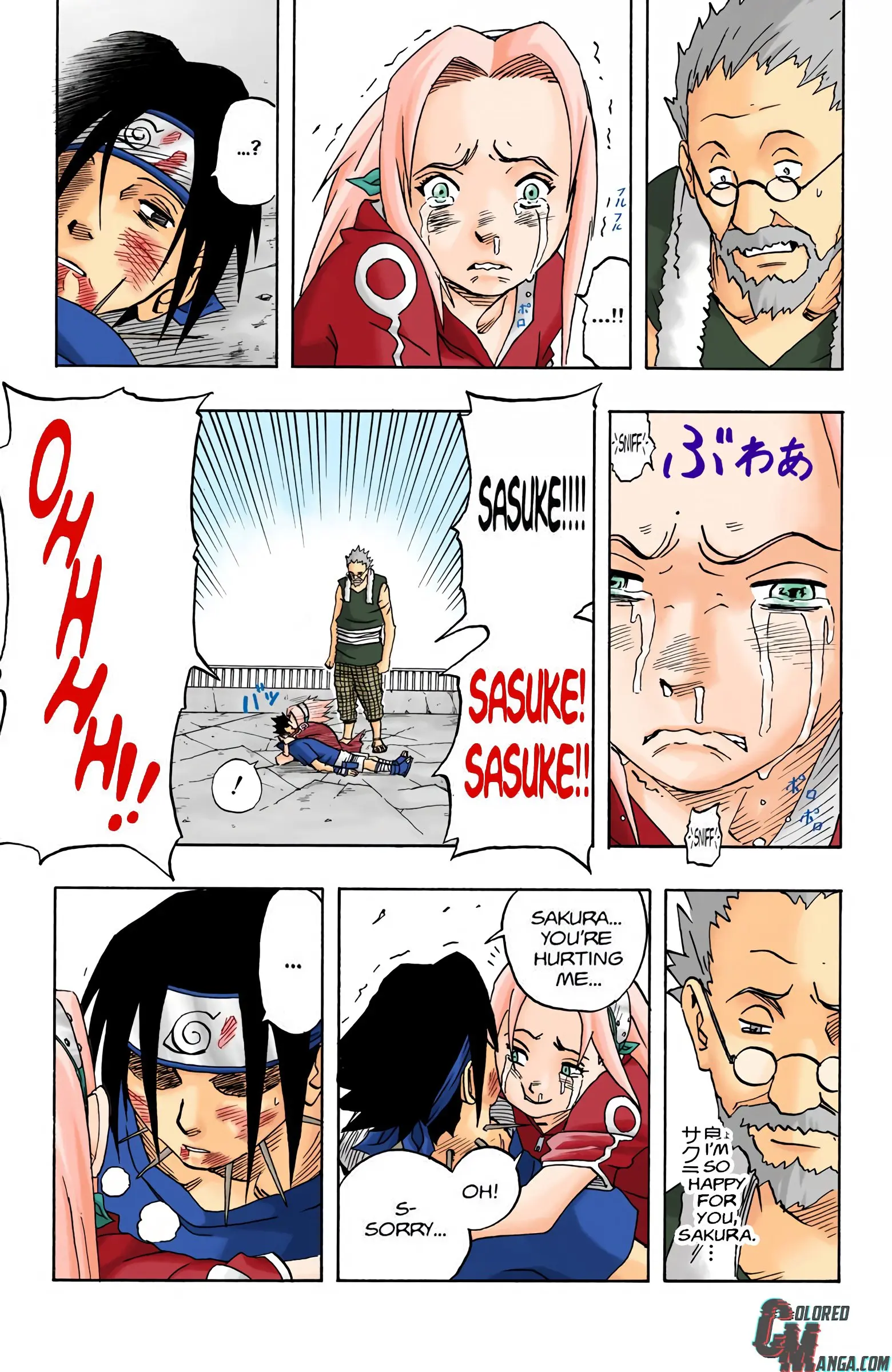 Naruto Colored Manga Online, chapter 33, page 3