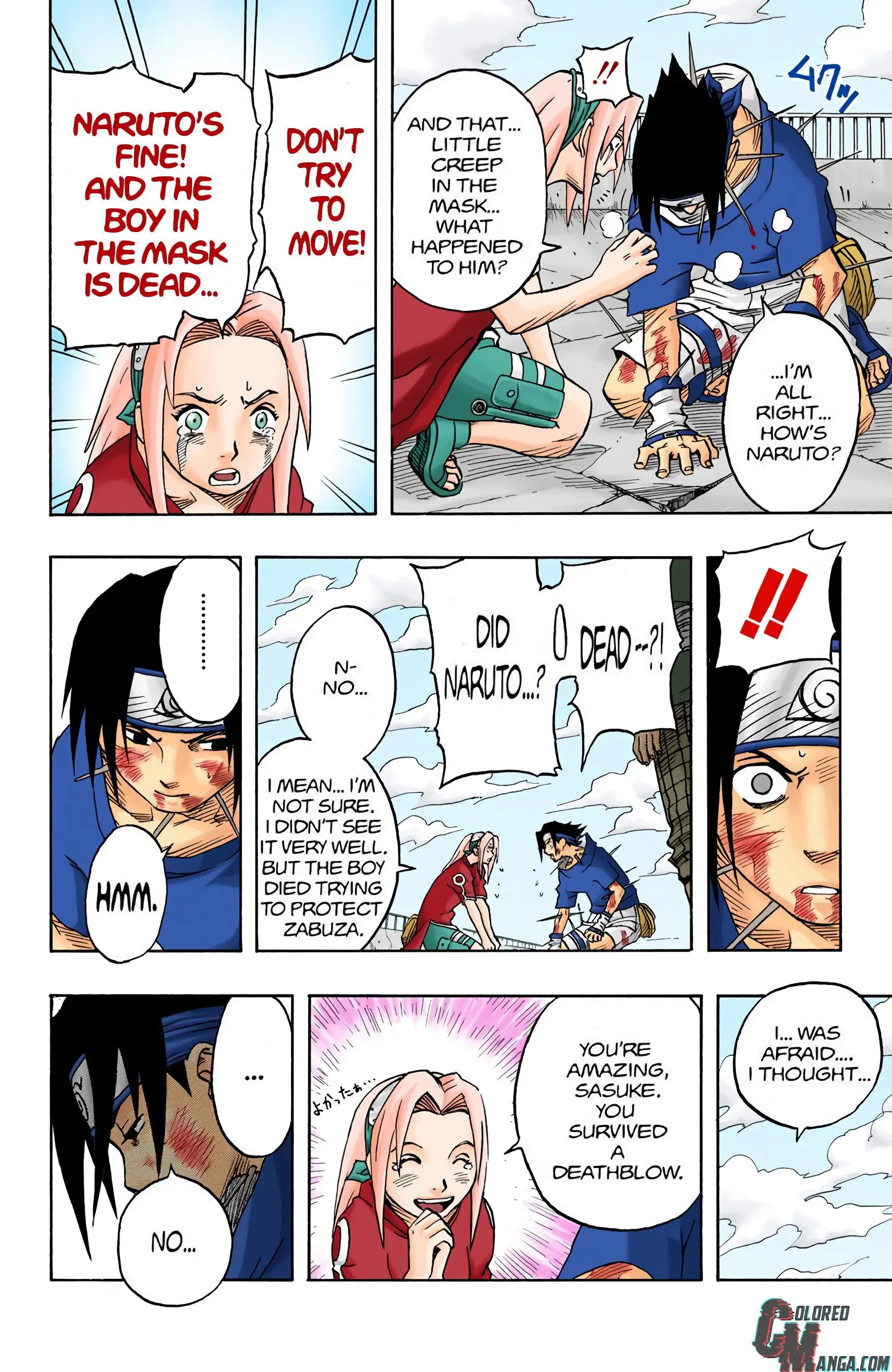 Naruto Colored Manga Online, chapter 33, page 4