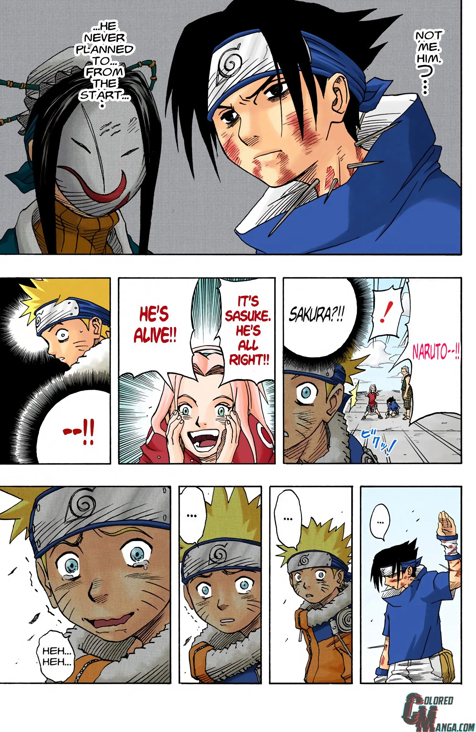 Naruto Colored Manga Online, chapter 33, page 5