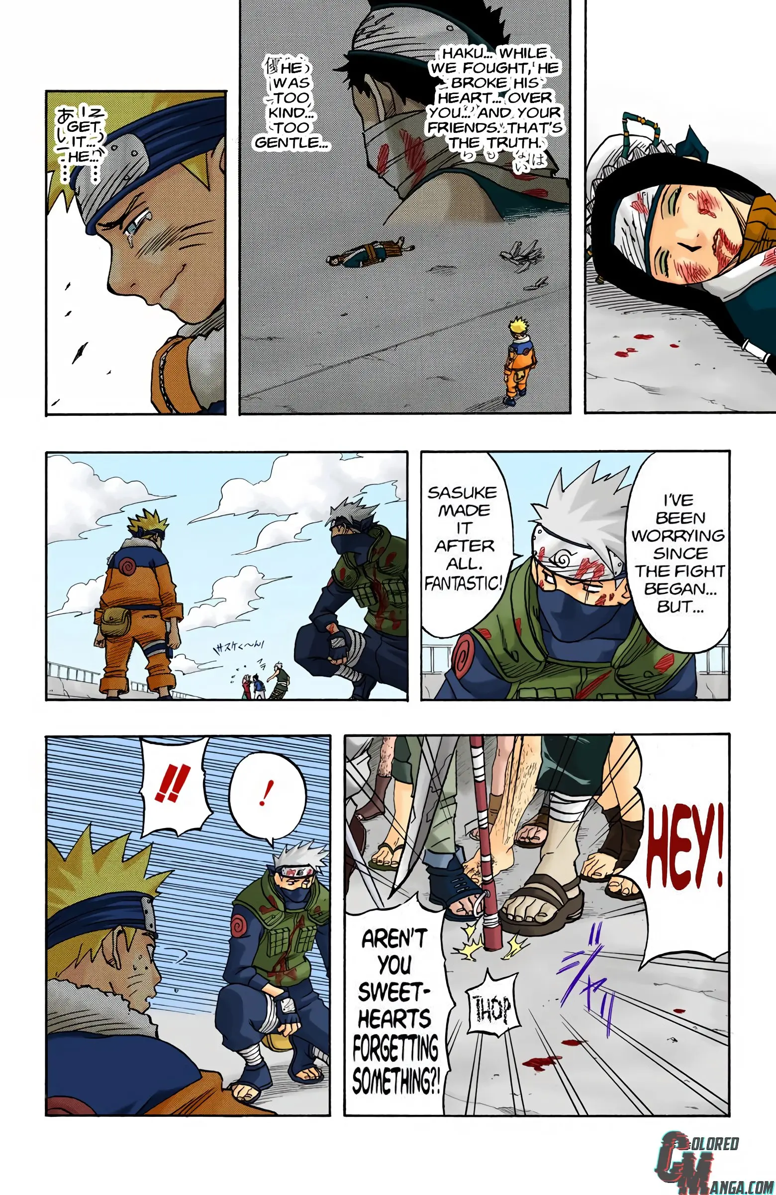 Naruto Colored Manga Online, chapter 33, page 6