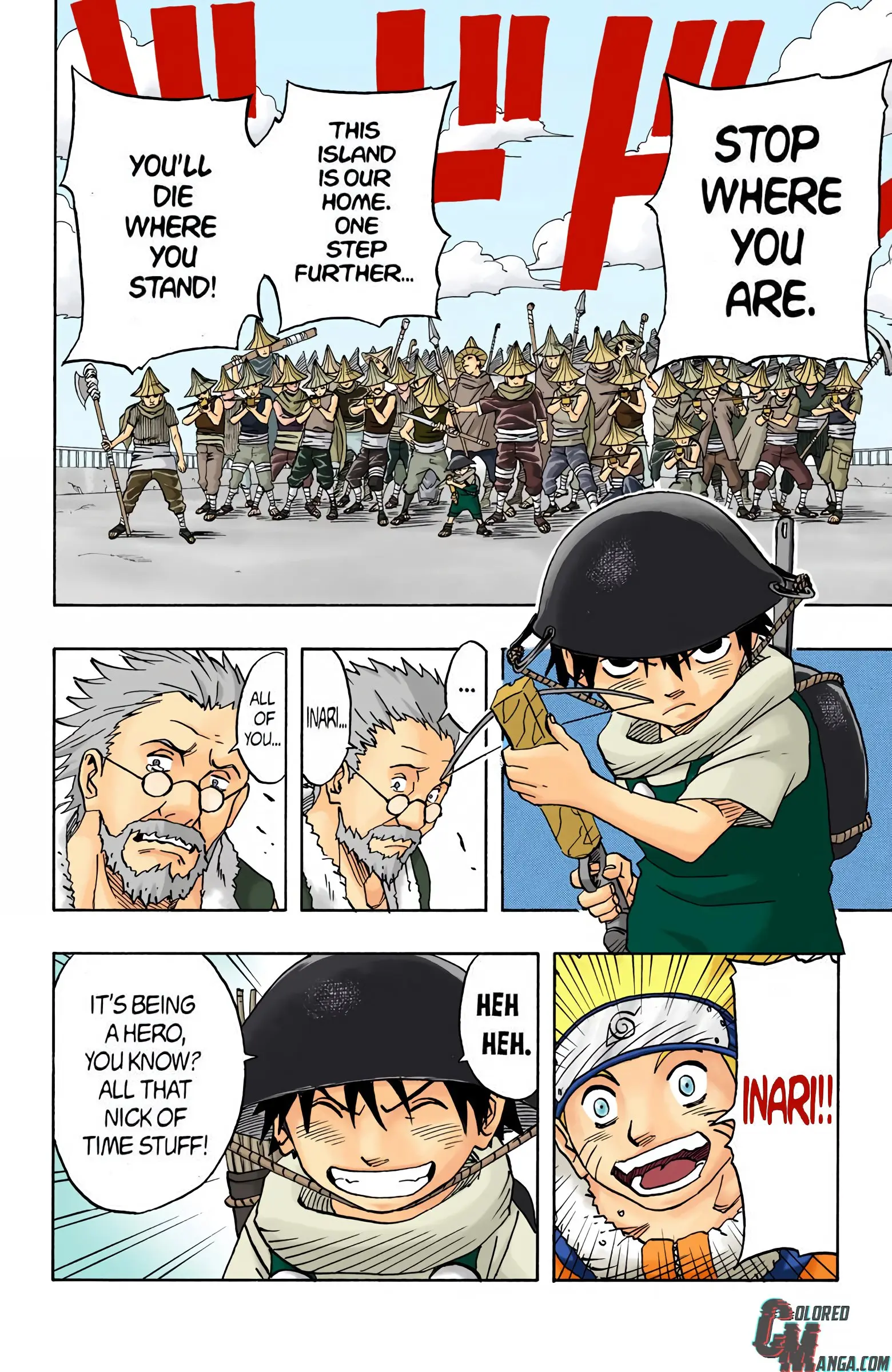Naruto Colored Manga Online, chapter 33, page 8