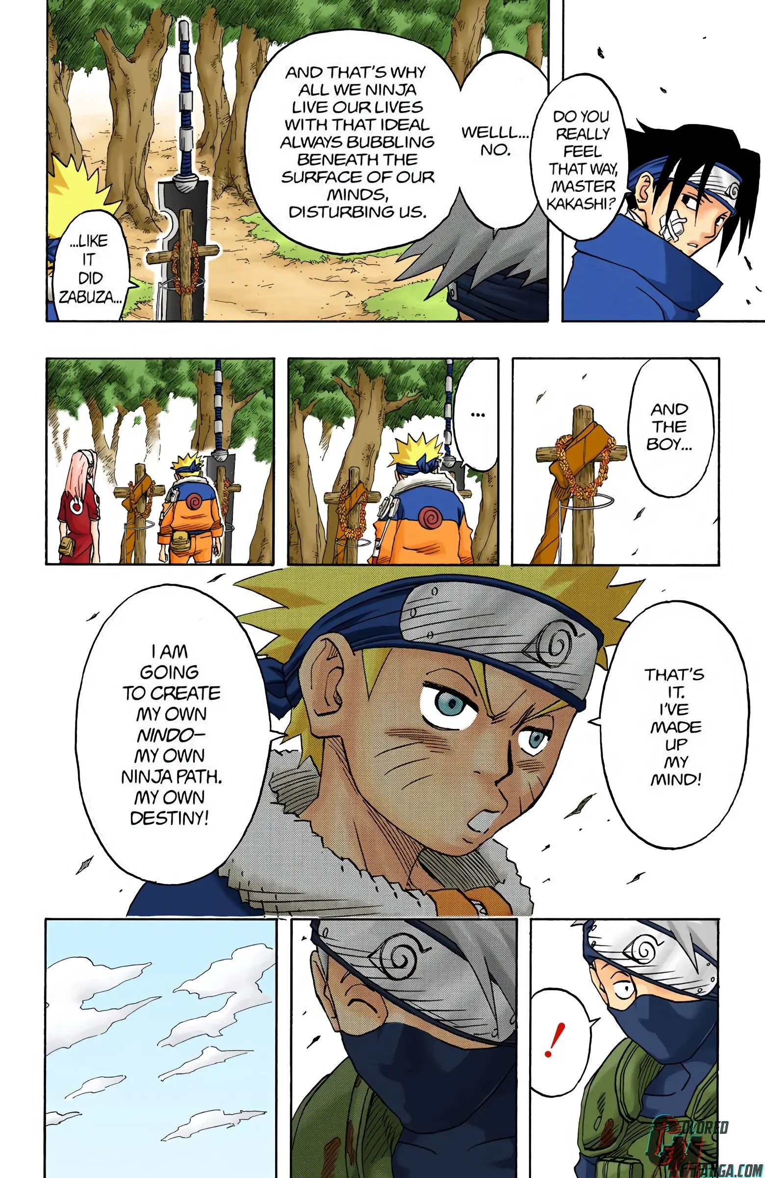 Naruto Colored Manga Online, chapter 33, page 16