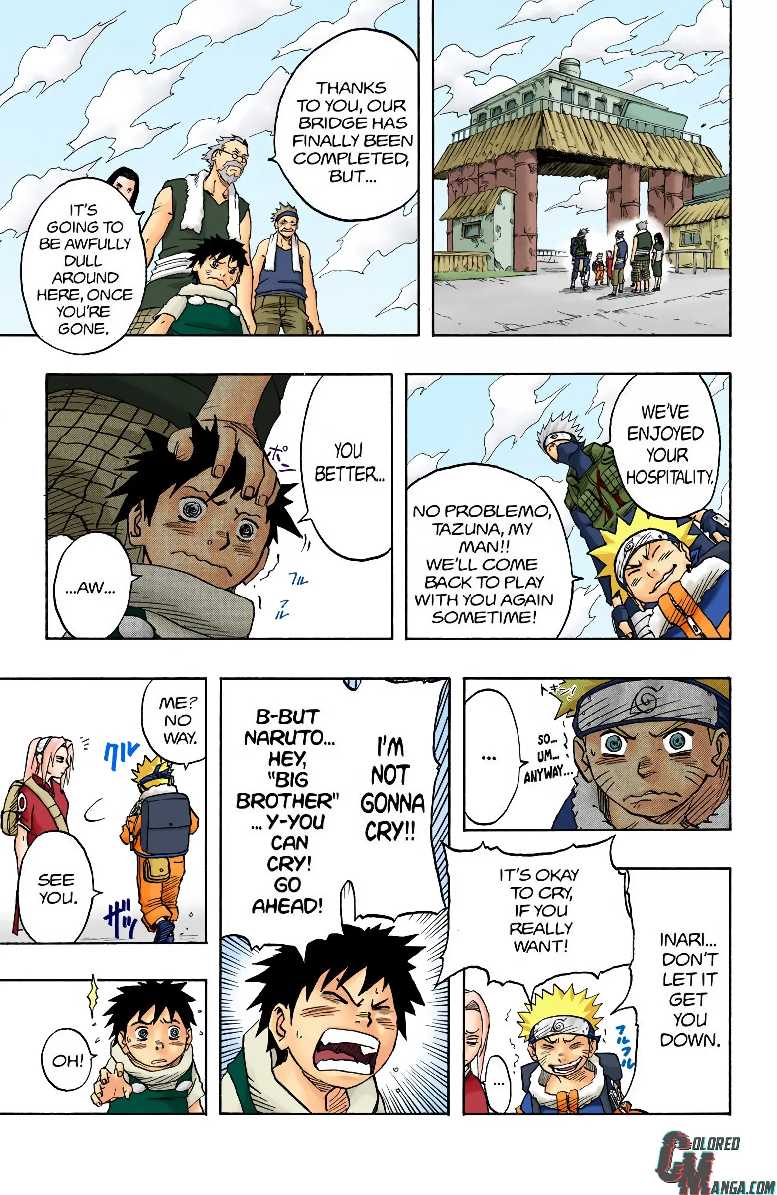 Naruto Colored Manga Online, chapter 33, page 17