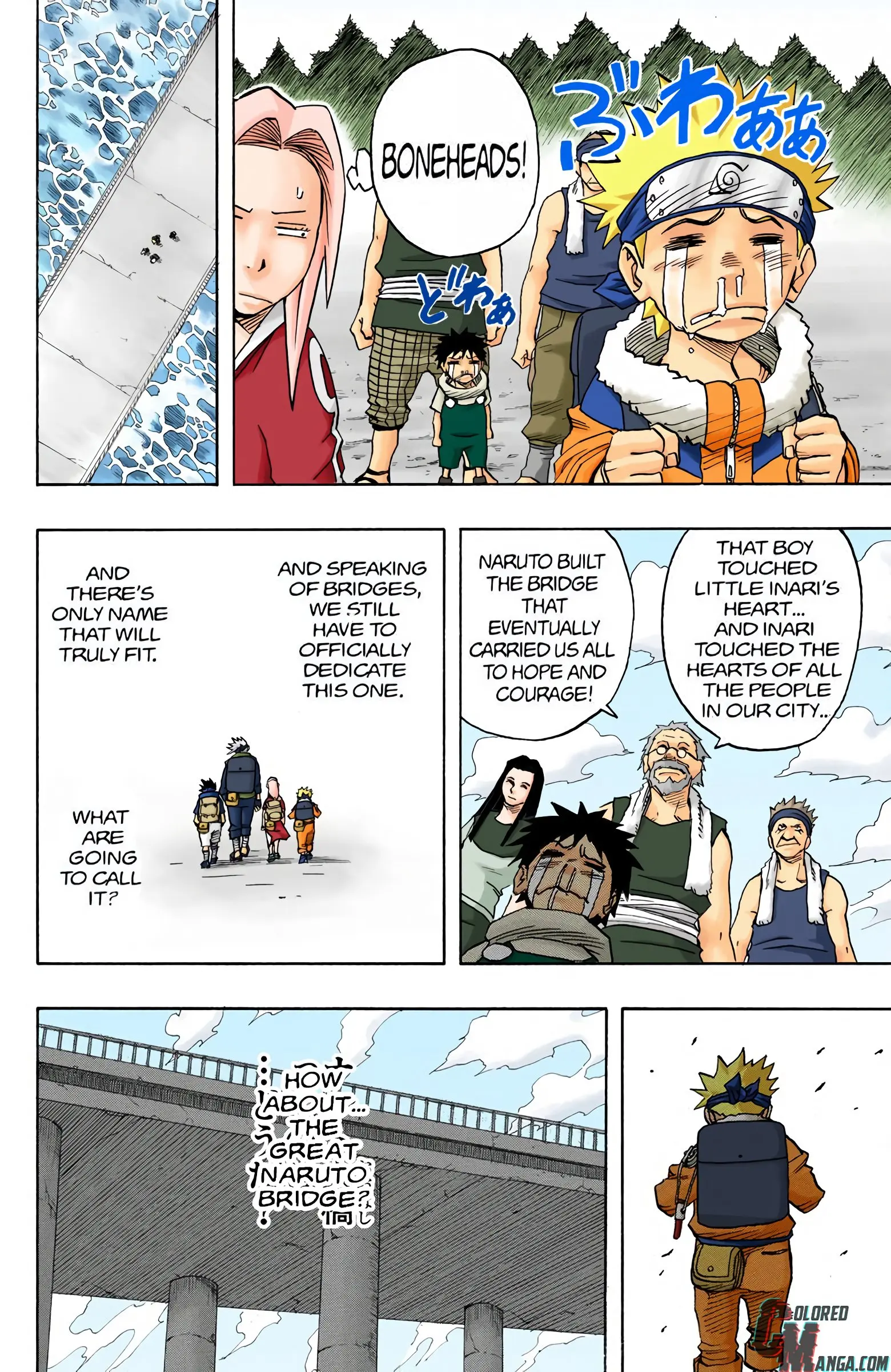 Naruto Colored Manga Online, chapter 33, page 18