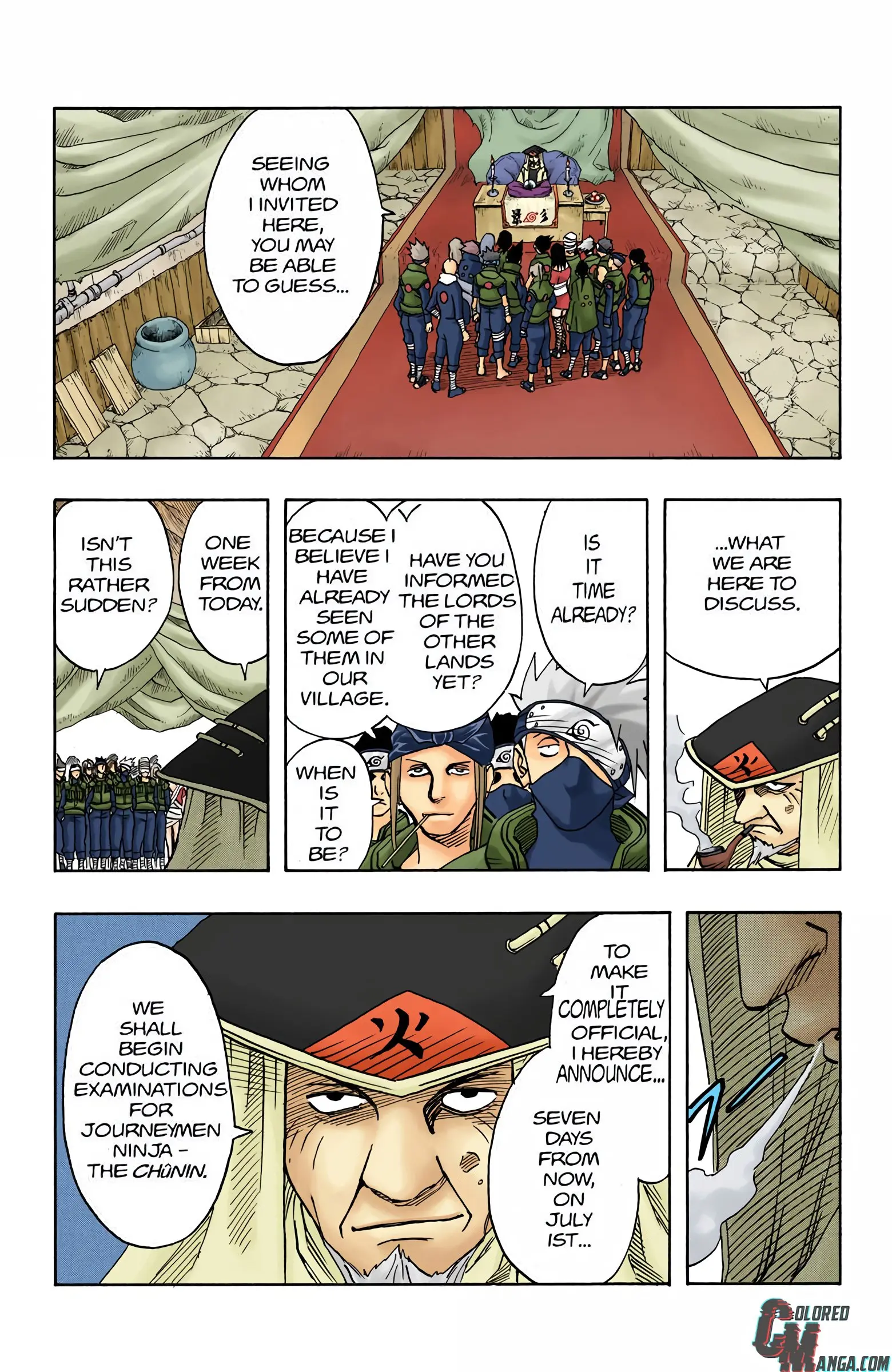 Naruto Colored Manga Online, chapter 34, page 19